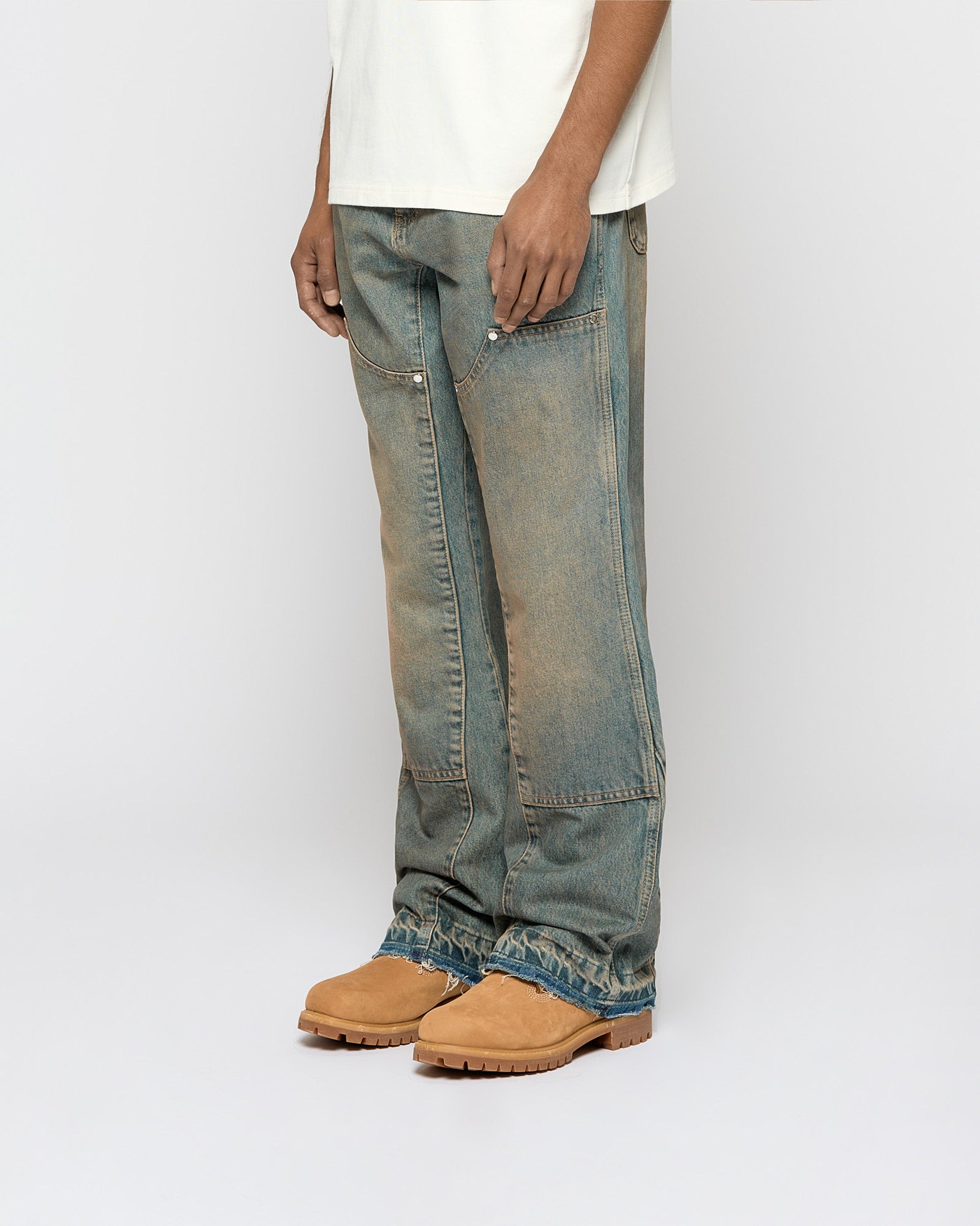 Used Flared Denim