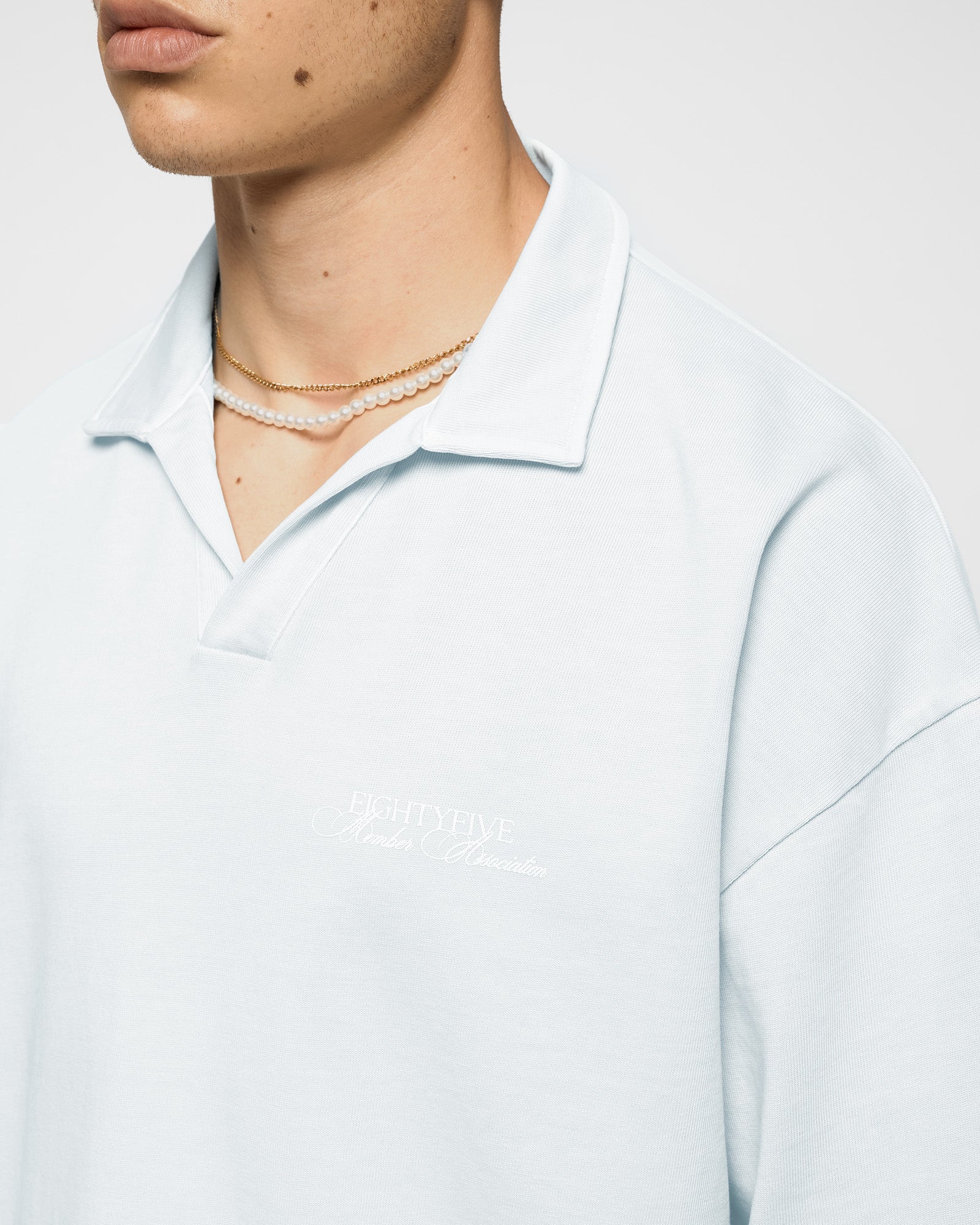 Washed Member Polo T-Shirt
