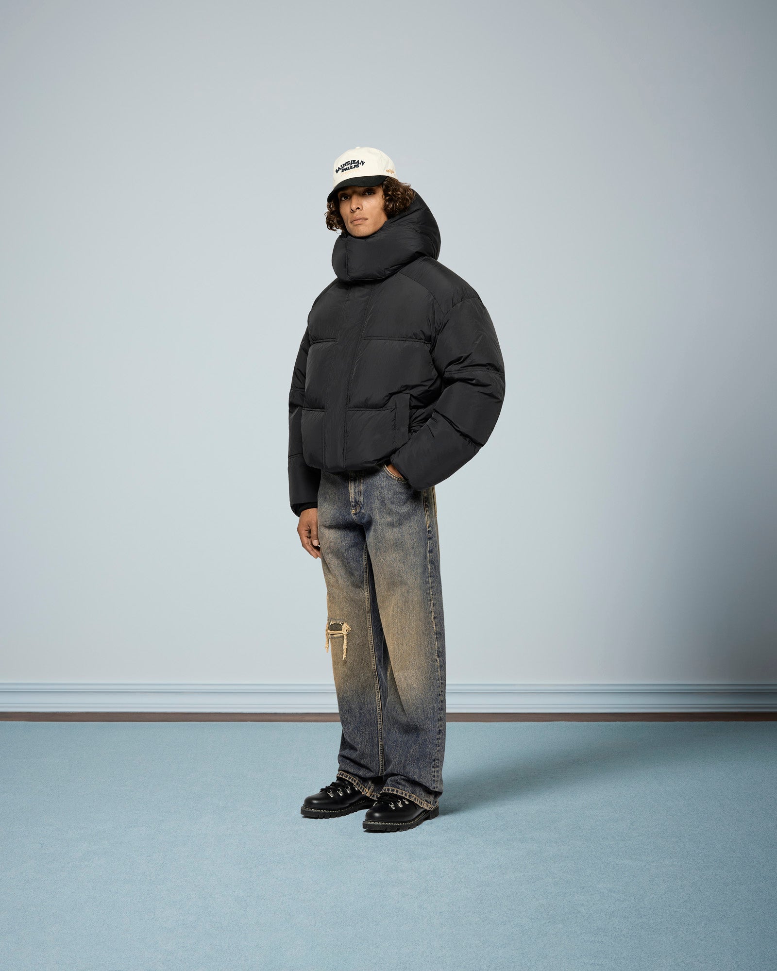 Nylon Down Puffer Jacket – eightyfiveclo