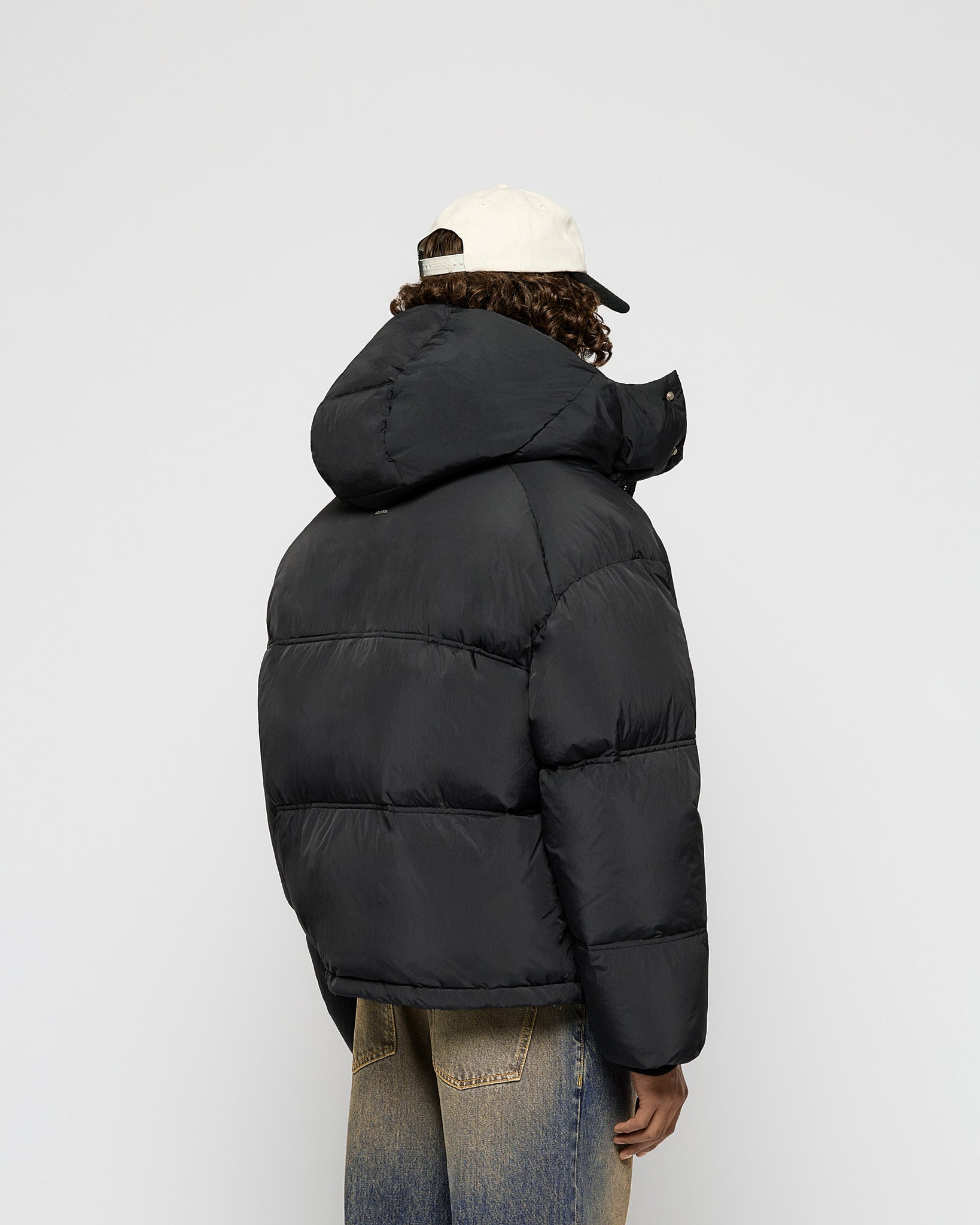 Nylon Down Puffer Jacket