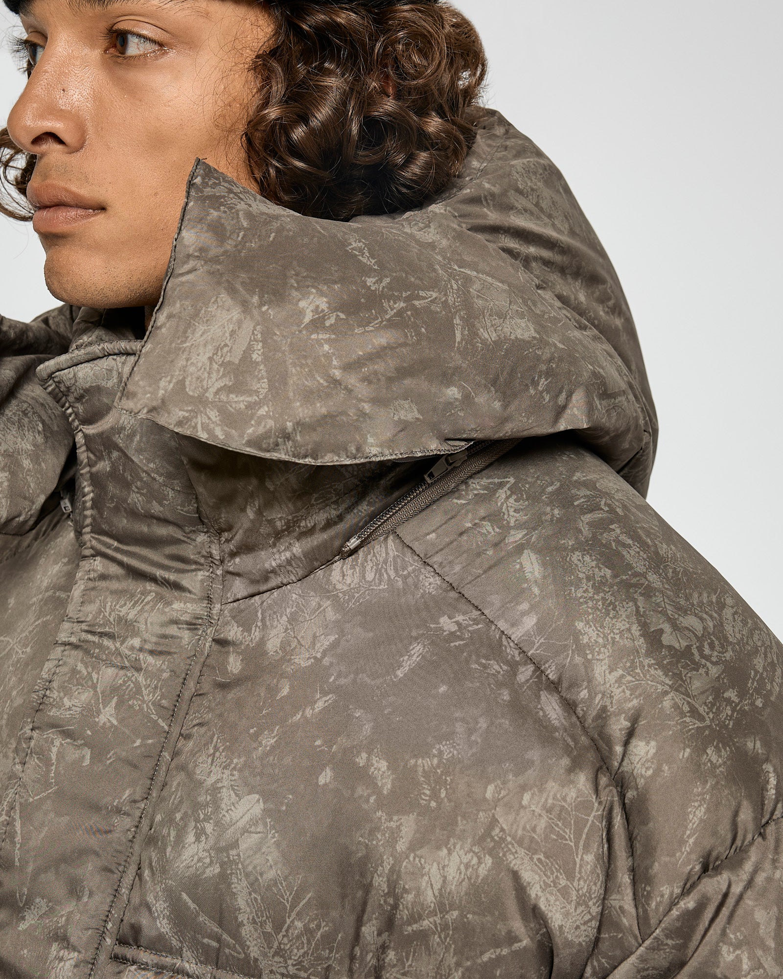 Nylon Down Puffer Jacket – eightyfiveclo