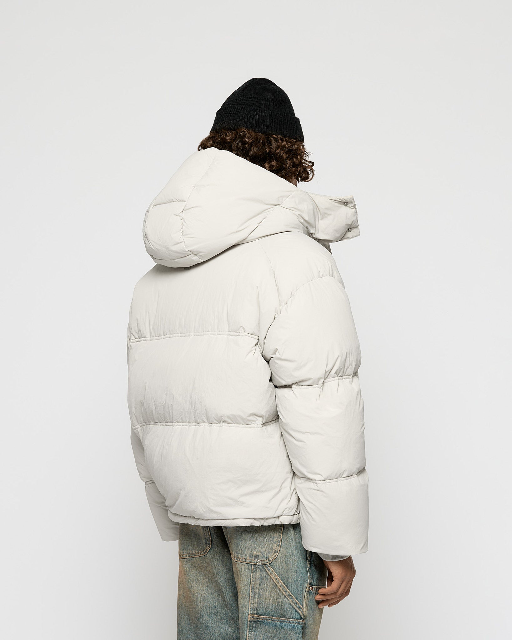 Nylon Down Puffer Jacket