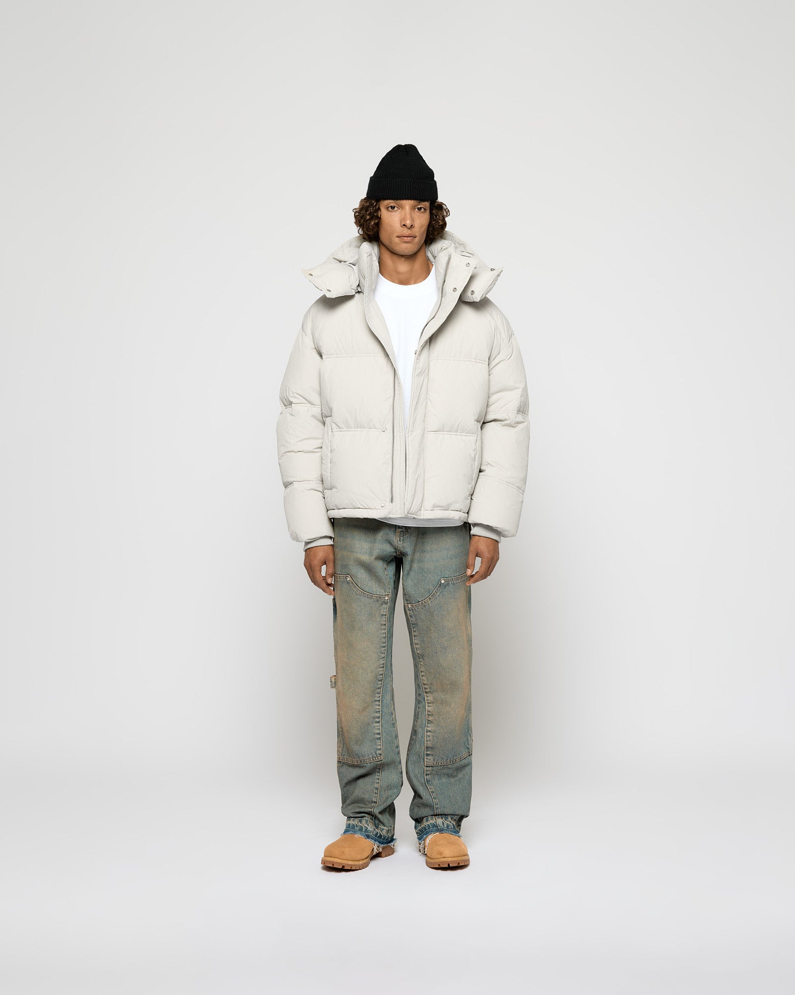 Nylon Down Puffer Jacket