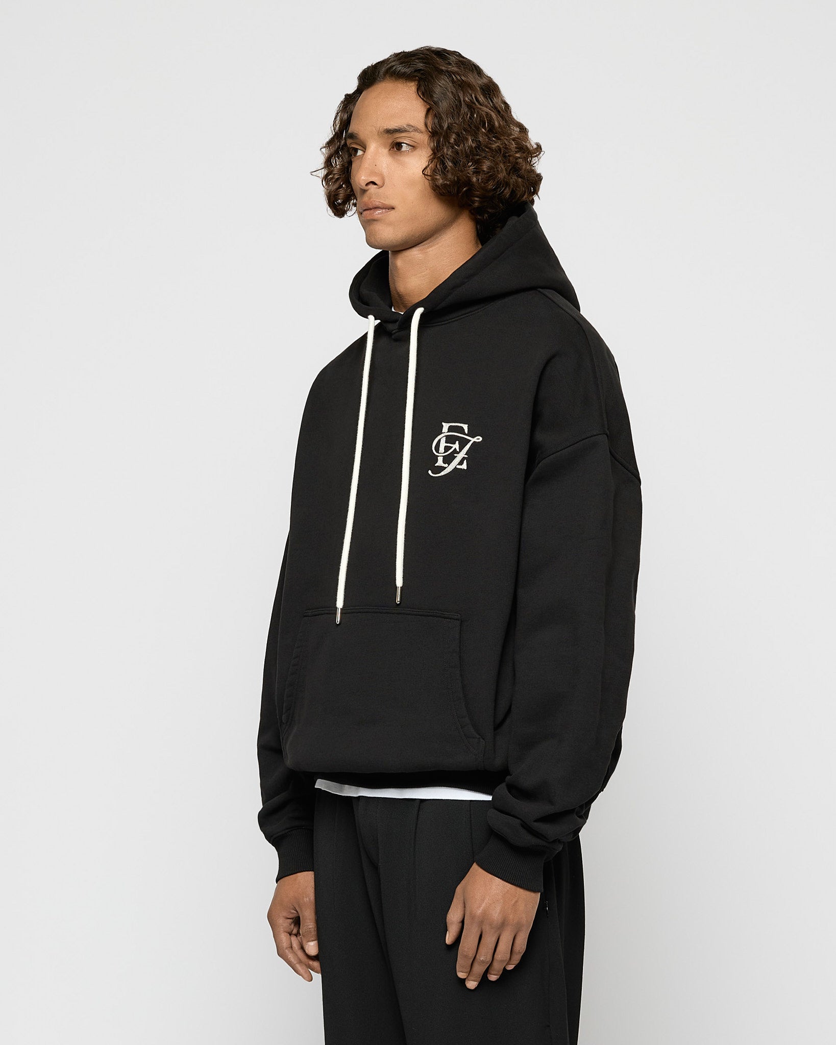 Luxe Contrast Hoodie