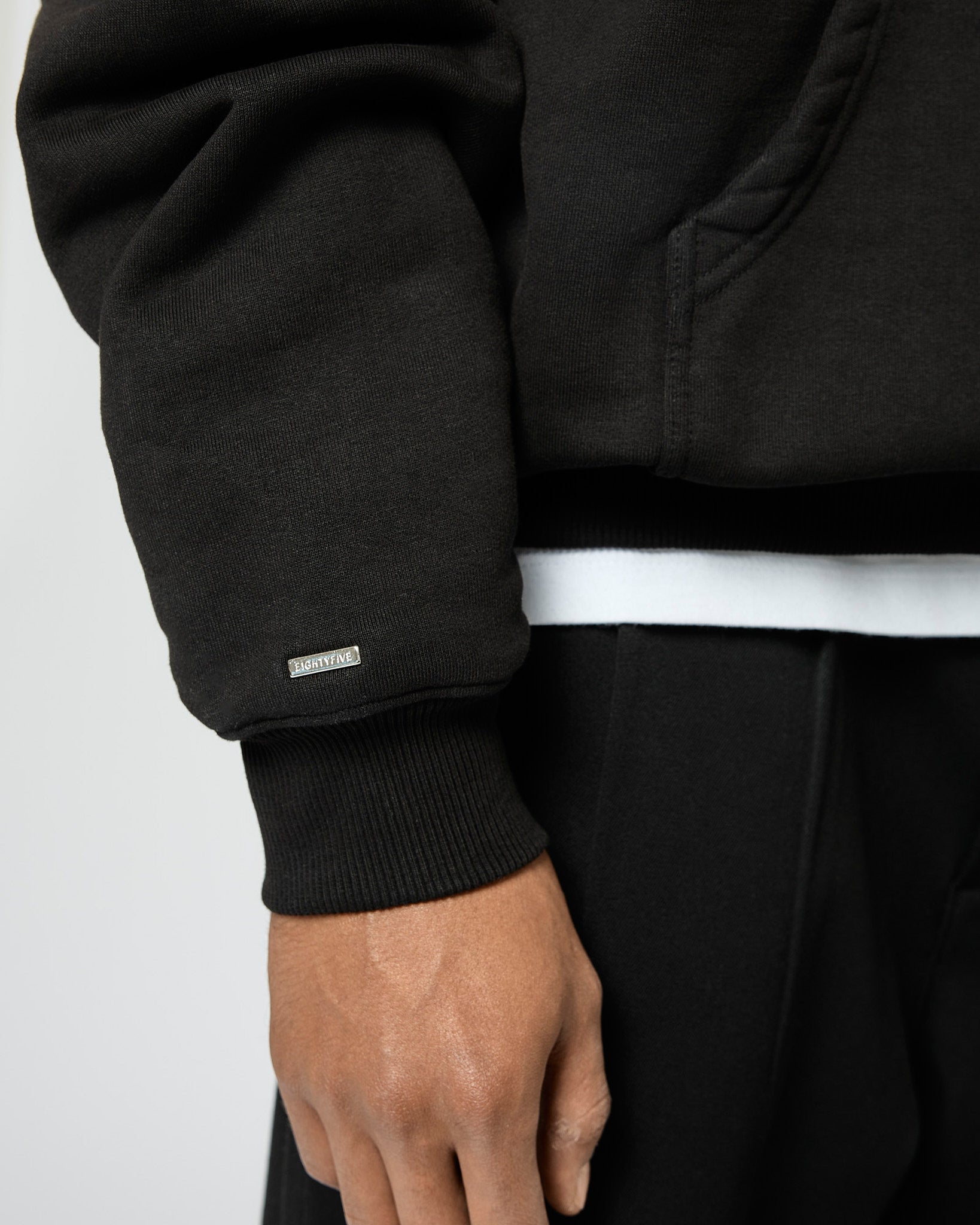 Luxe Contrast Hoodie