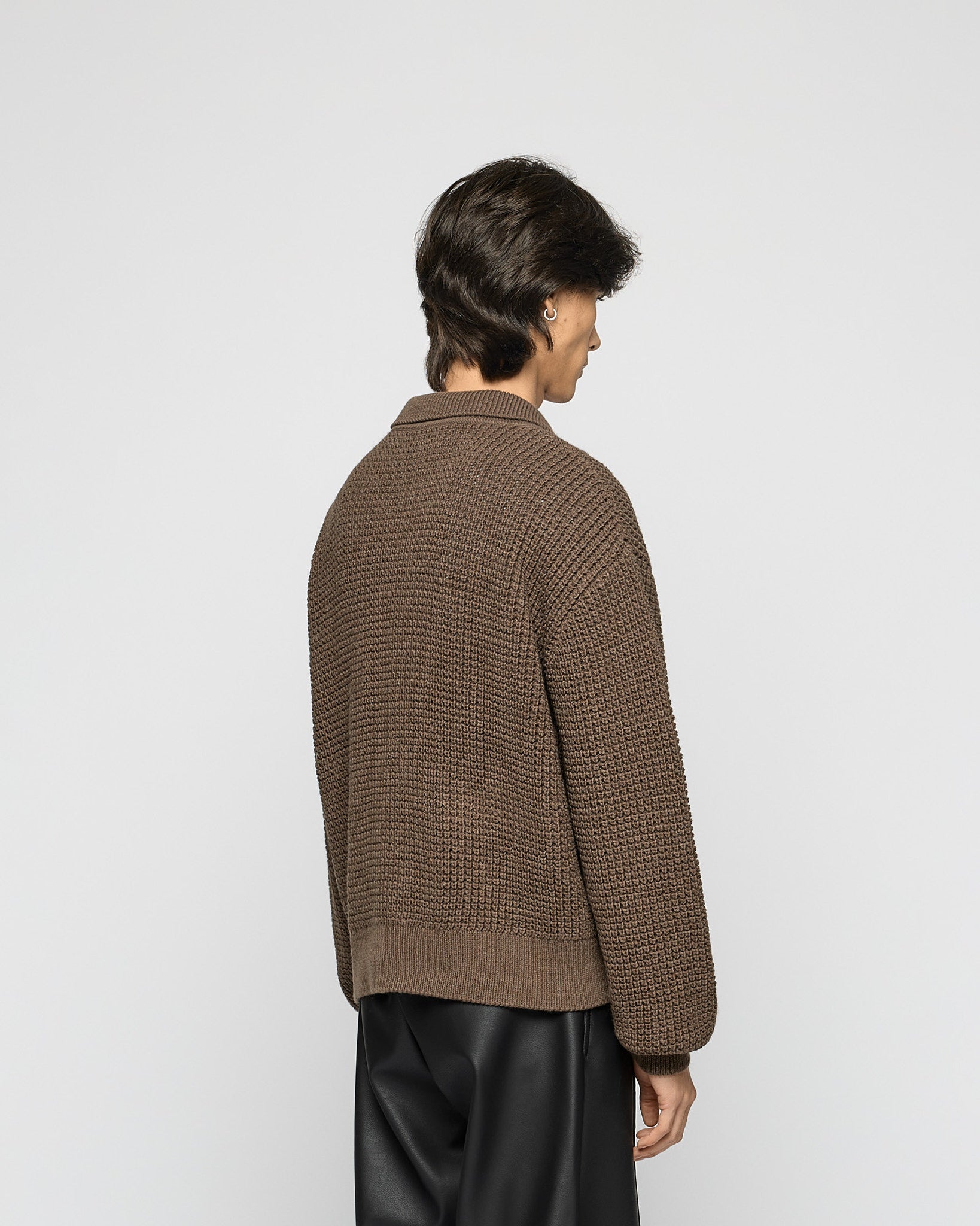 Knitted Wool Cardigan