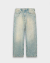 Coated Relaxed Denim