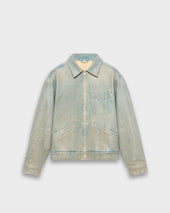 Coated Denim Jacket