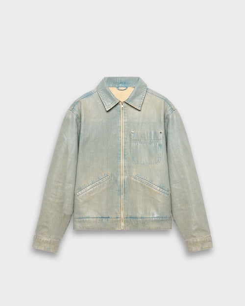 Coated Denim Jacket