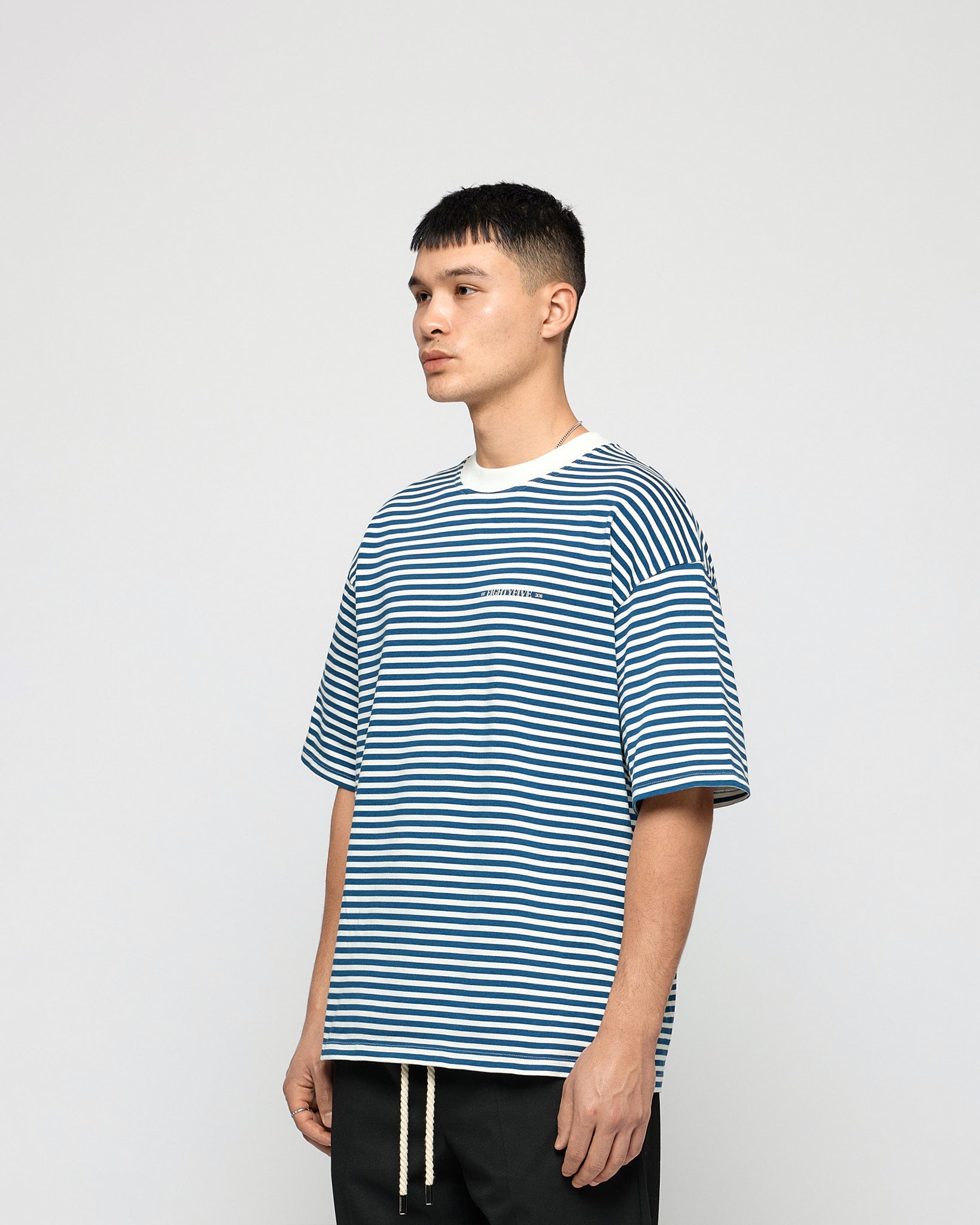 Striped Contrast T-Shirt