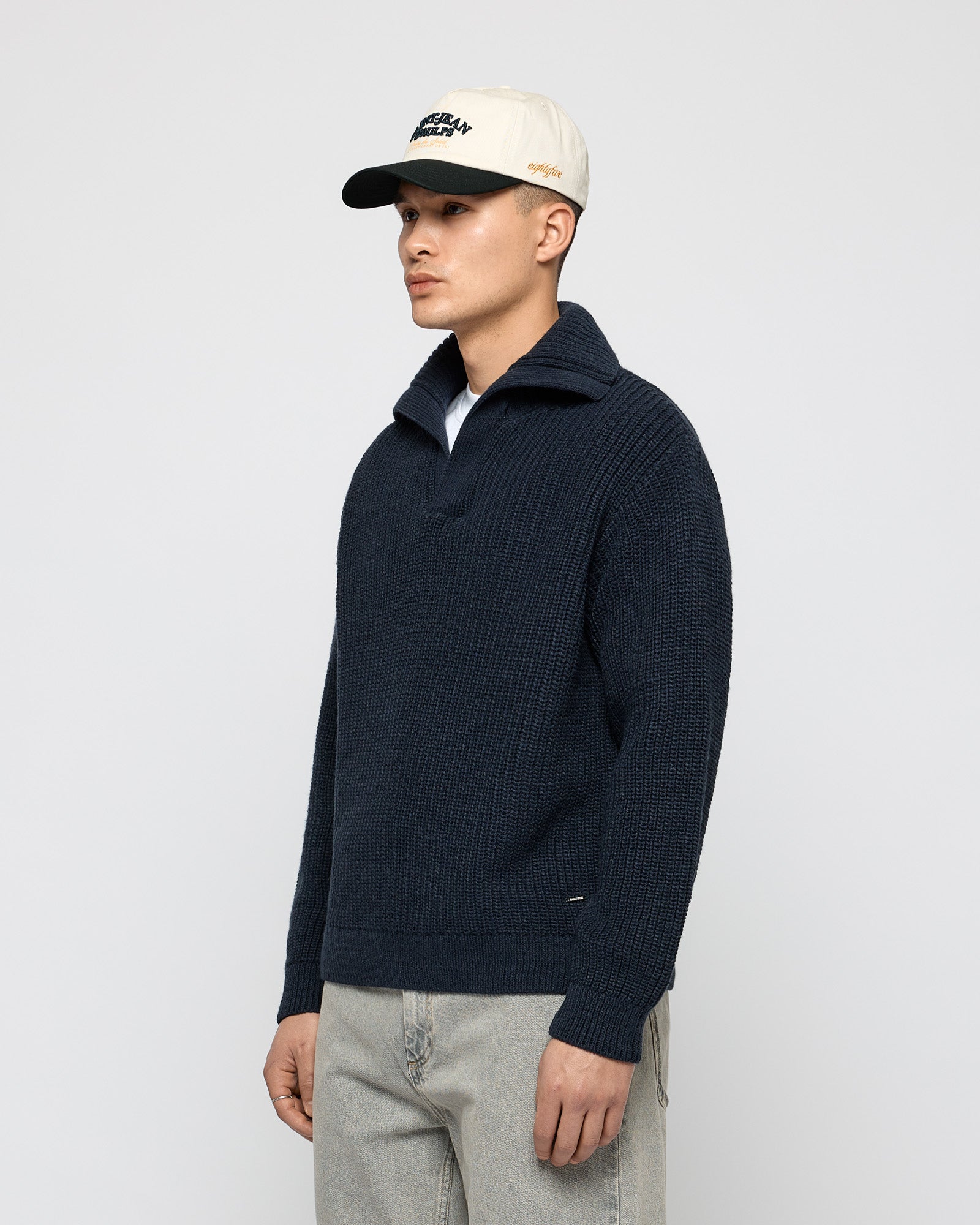 Knitted Polo Sweater