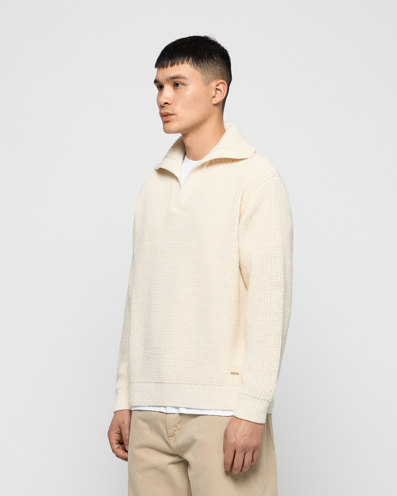 Knitted Polo Sweater