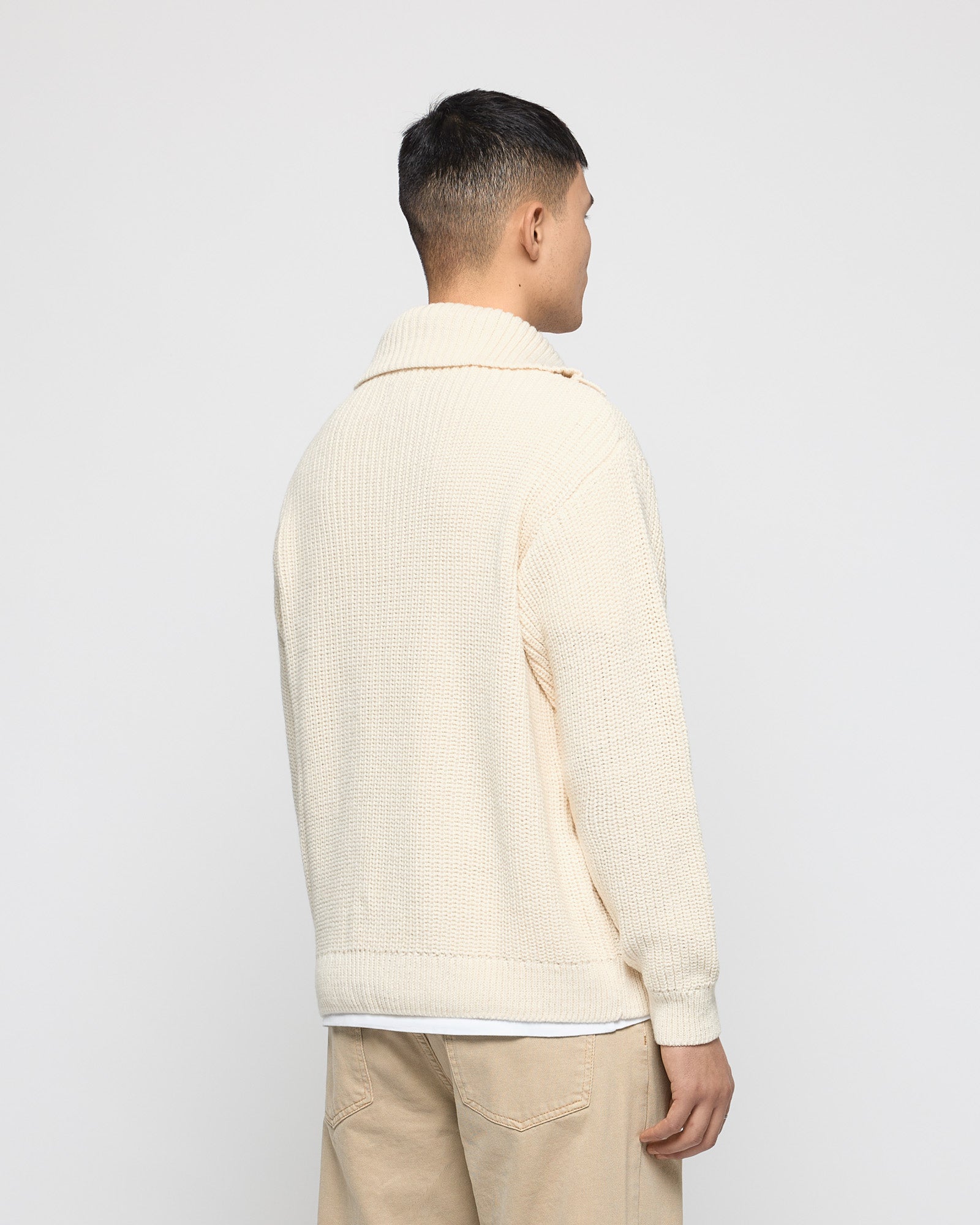Knitted Polo Sweater