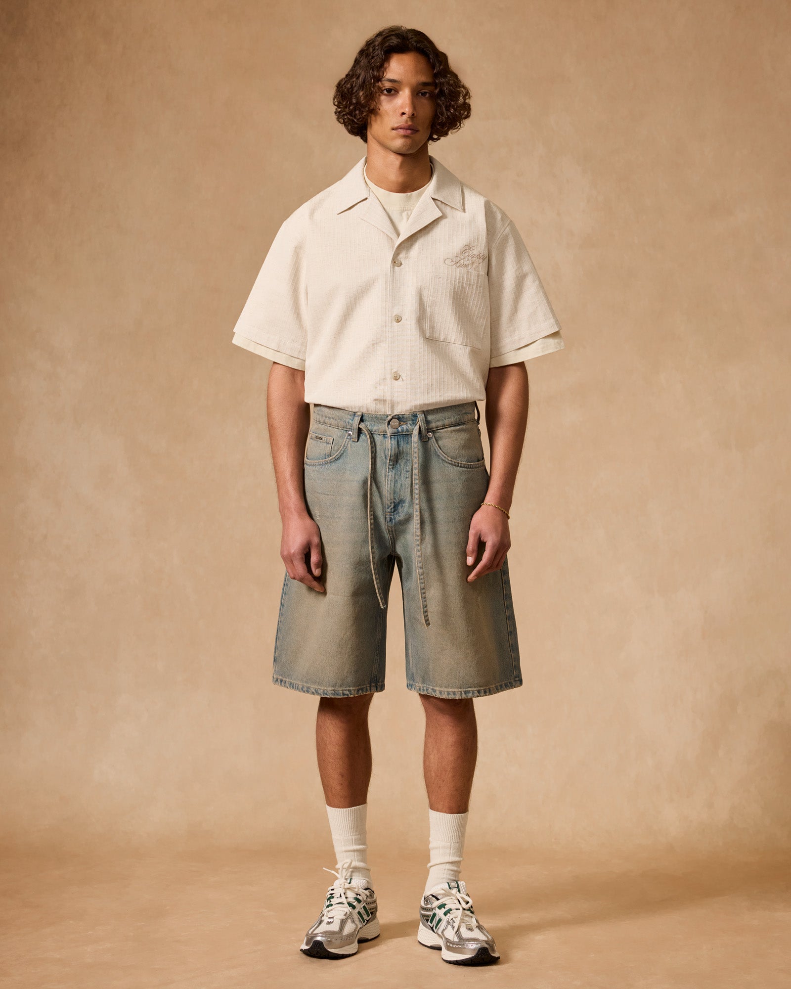 Baggy Jorts with Drawstrings