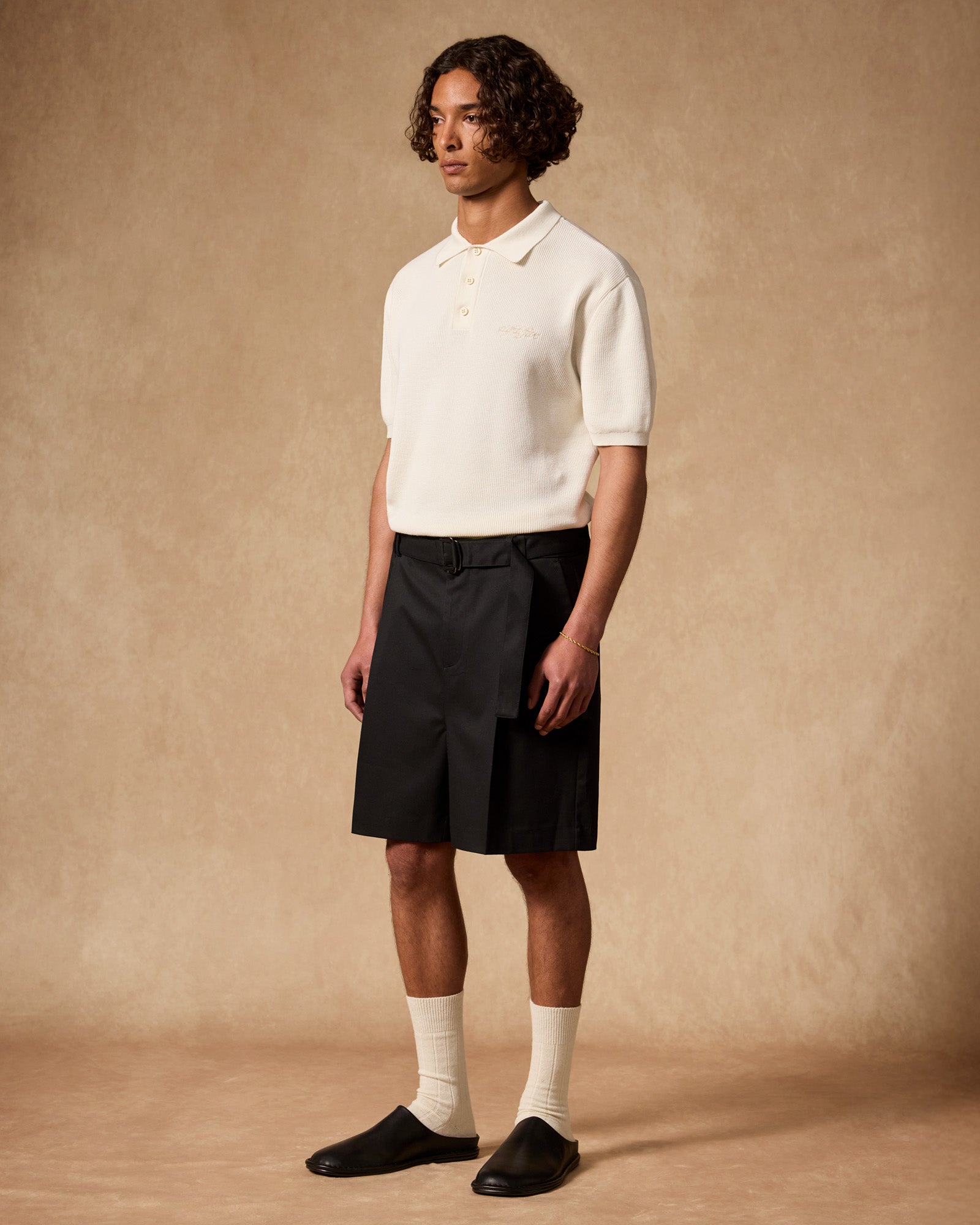 Belted Tailored Shorts