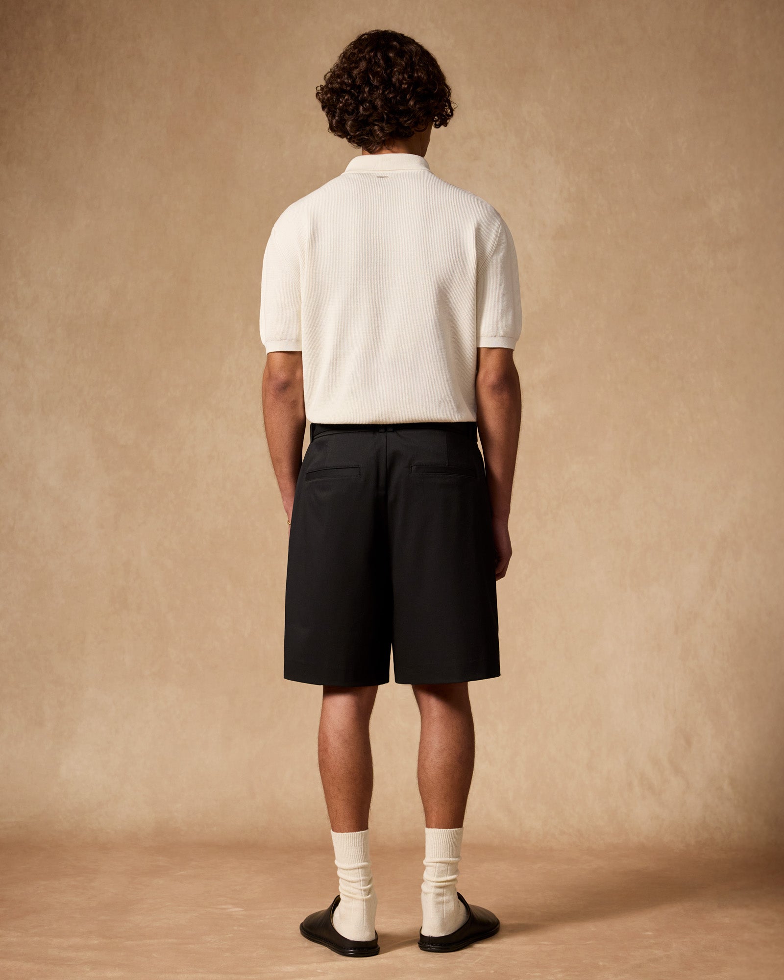 Belted Tailored Shorts
