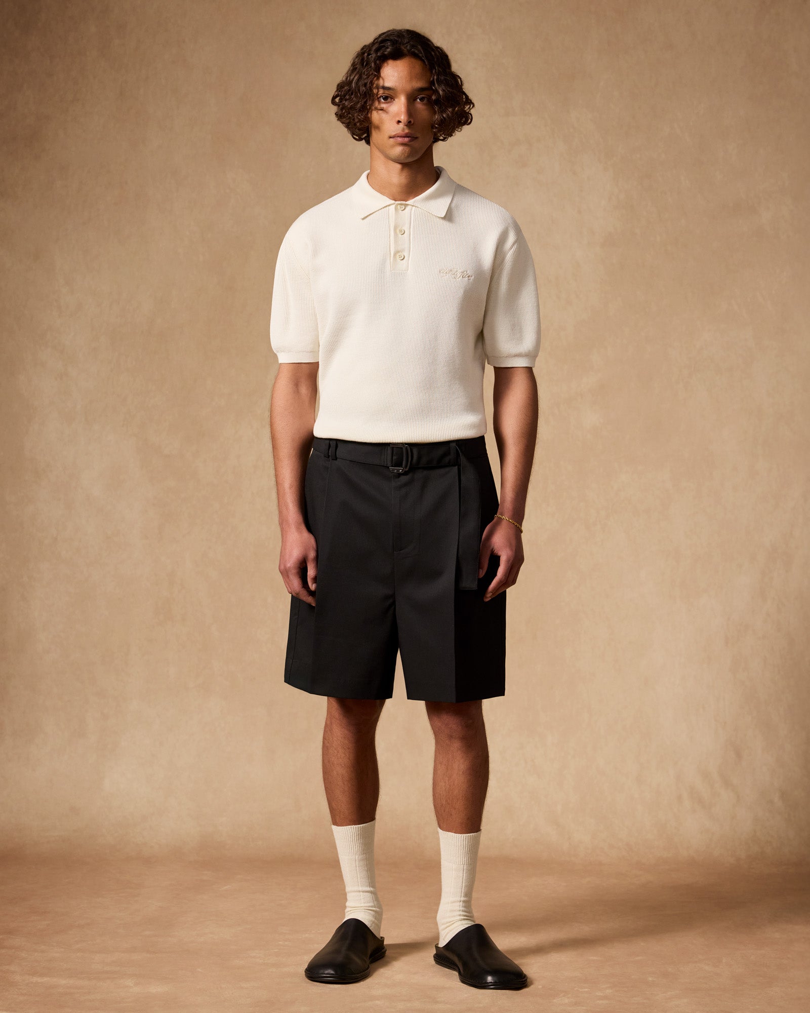 Belted Tailored Shorts