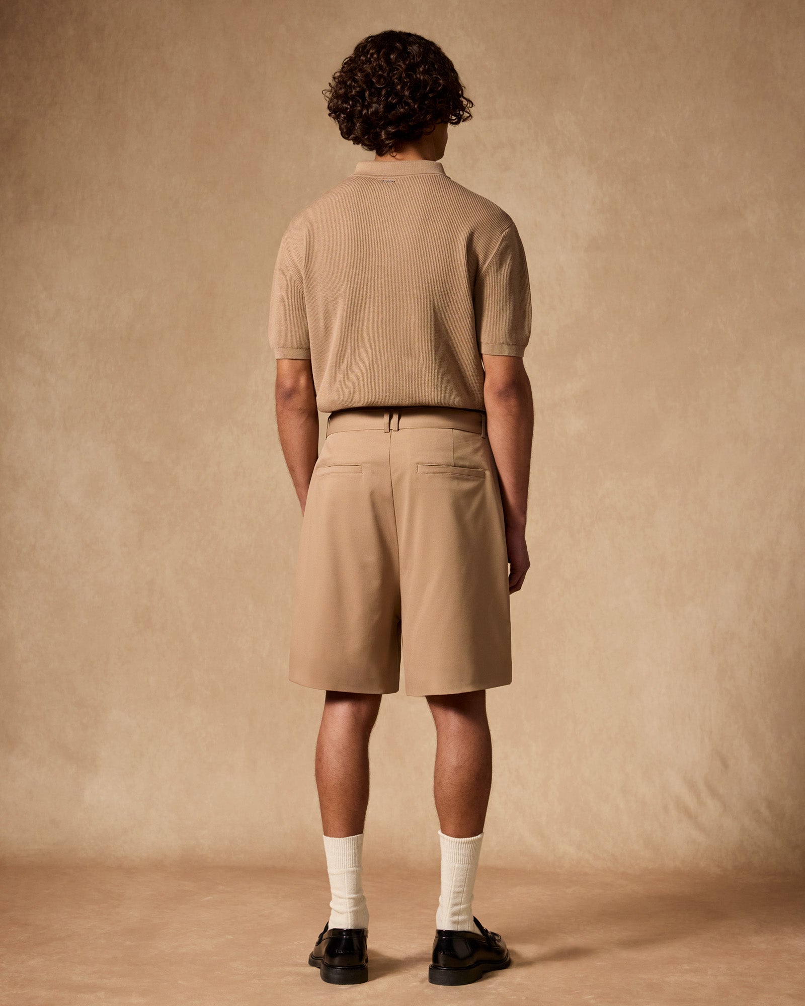 Belted Tailored Shorts
