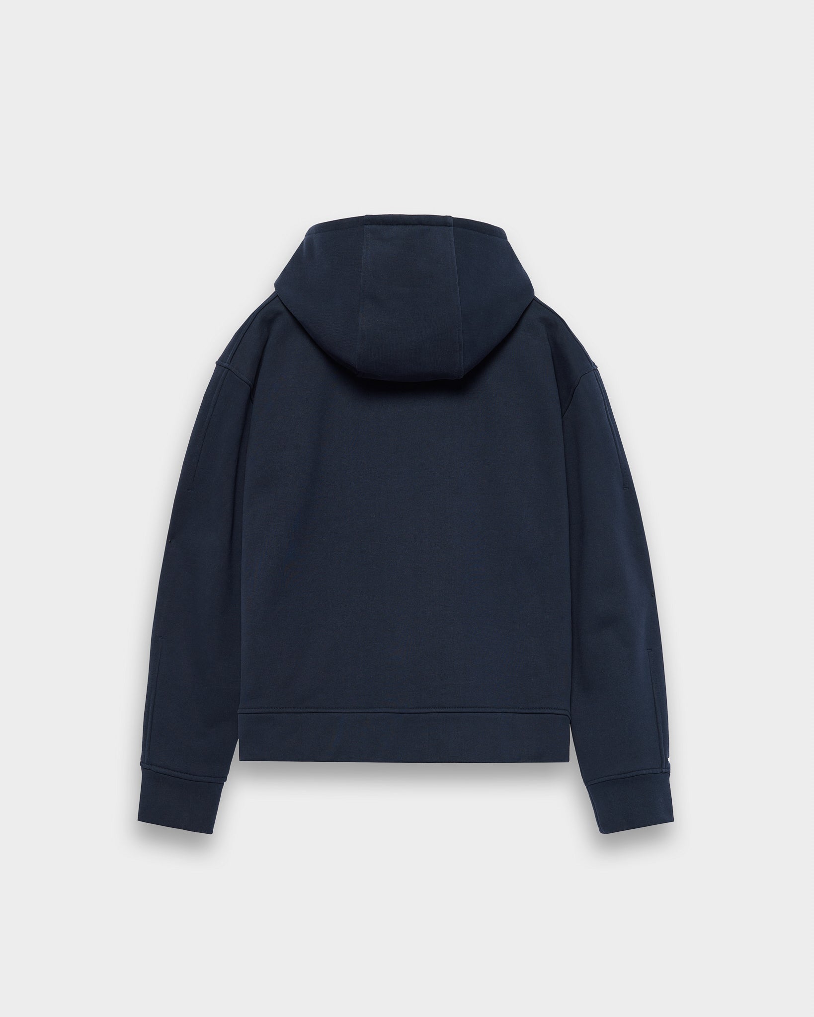 Embroidered Zip Hoodie