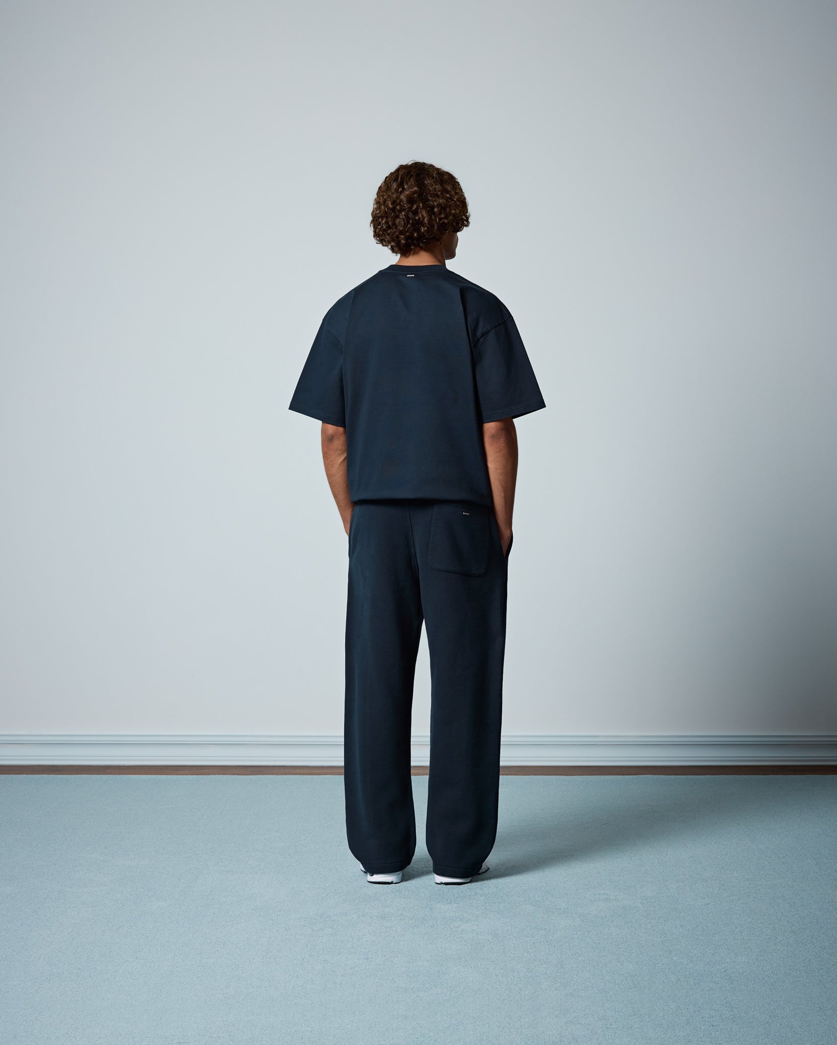 Wide Sweatpants with Seams