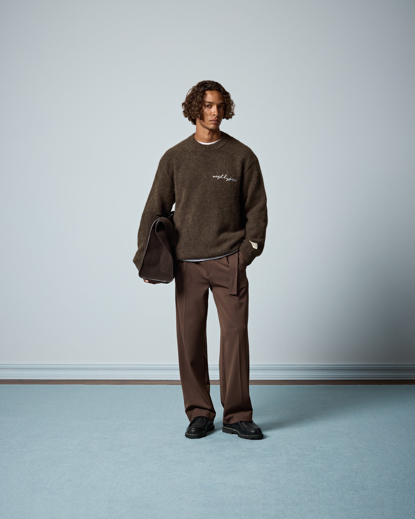 Heavy Crew Neck Sweater