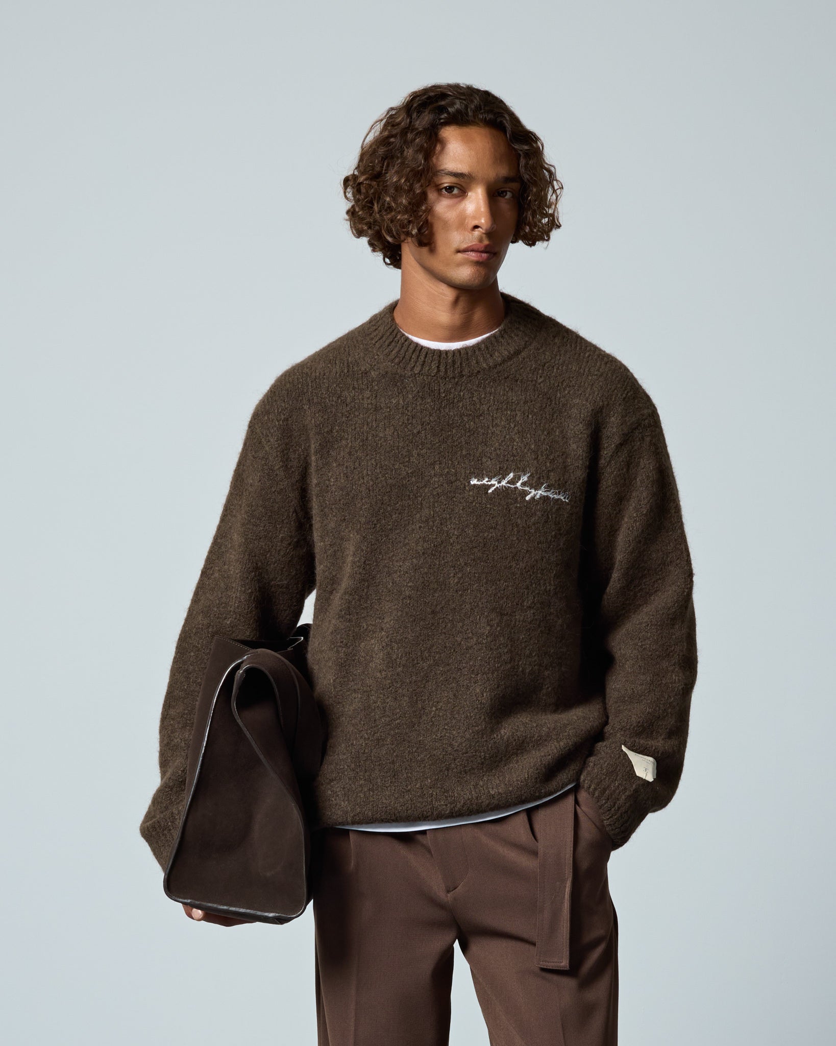 Heavy Crew Neck Sweater