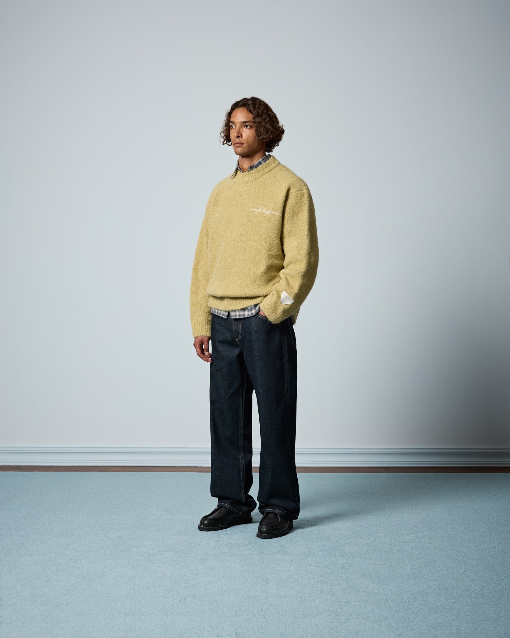 Heavy Crew Neck Sweater