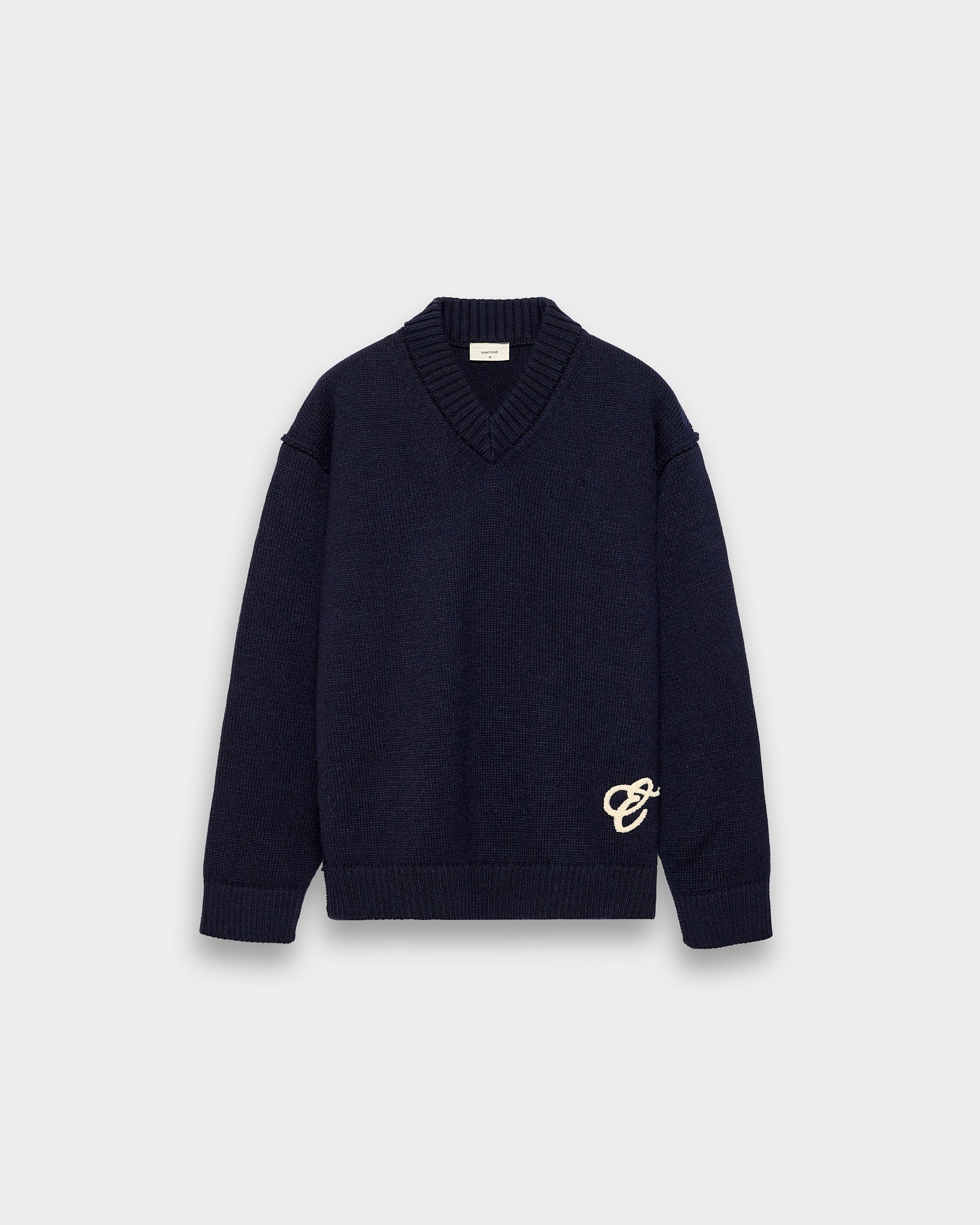 Wool Blend V-Neck Sweater