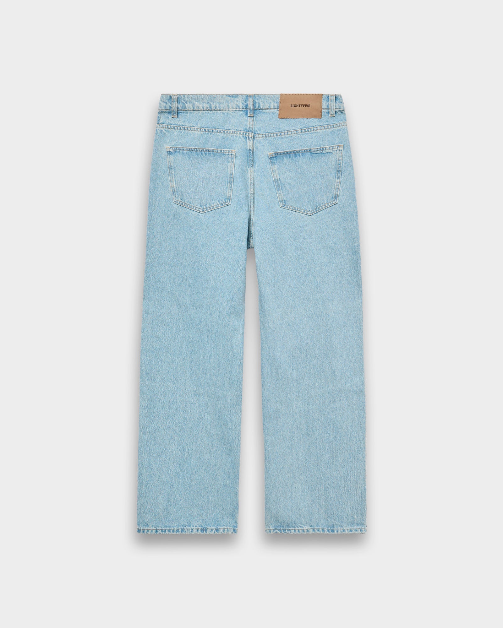 Relaxed Distressed Denim