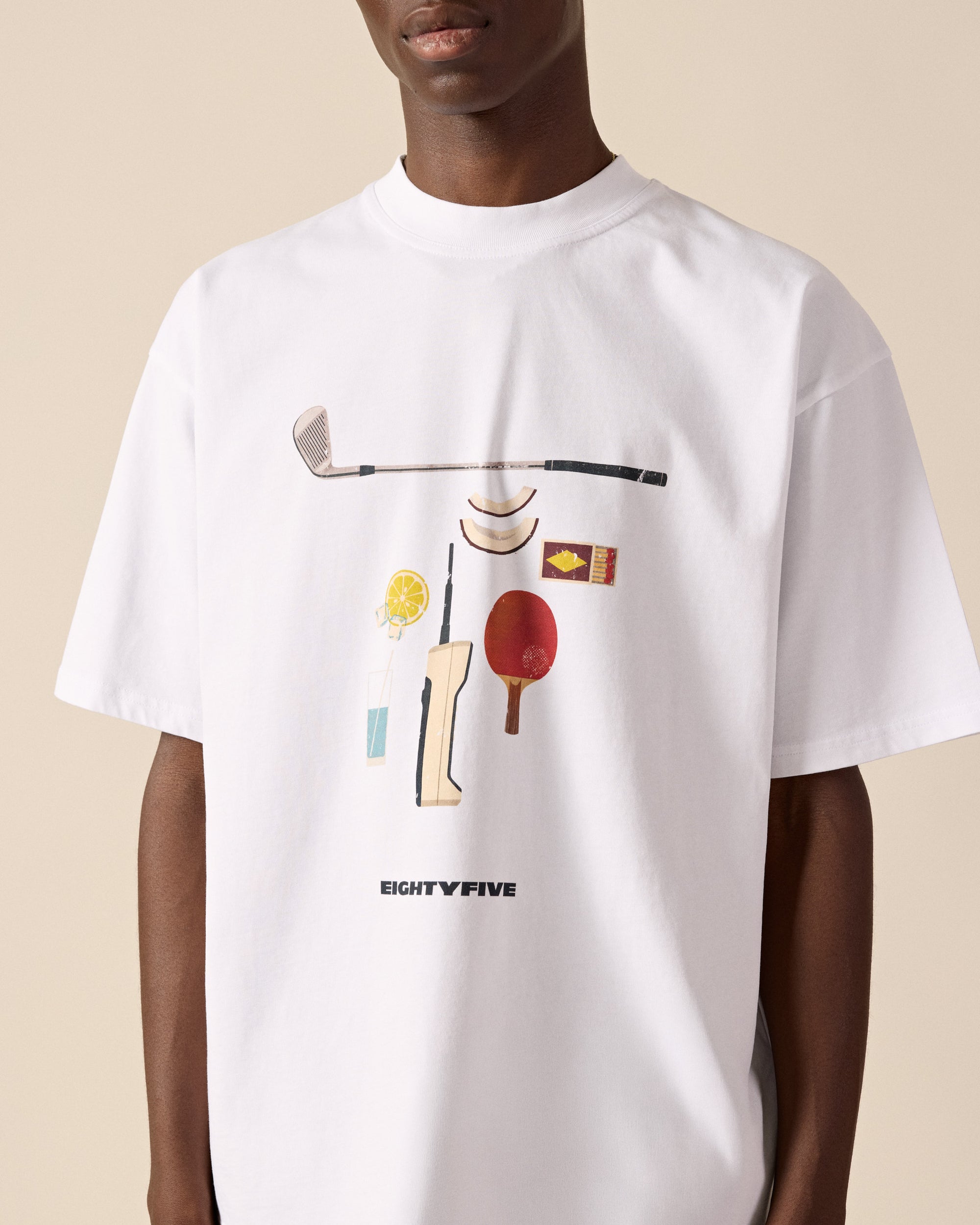 Printed Light Oversized T-Shirt