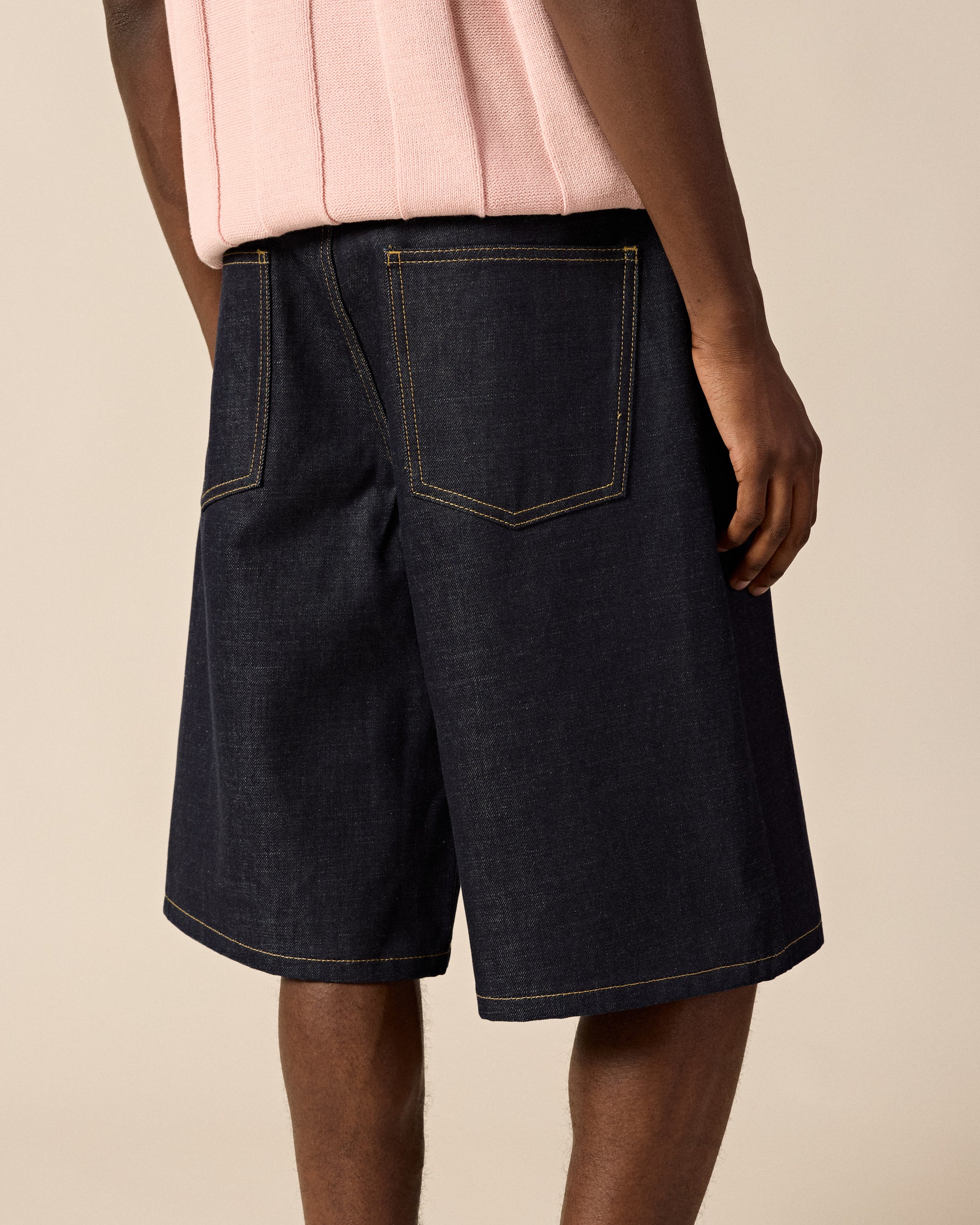 Distressed Baggy Jorts