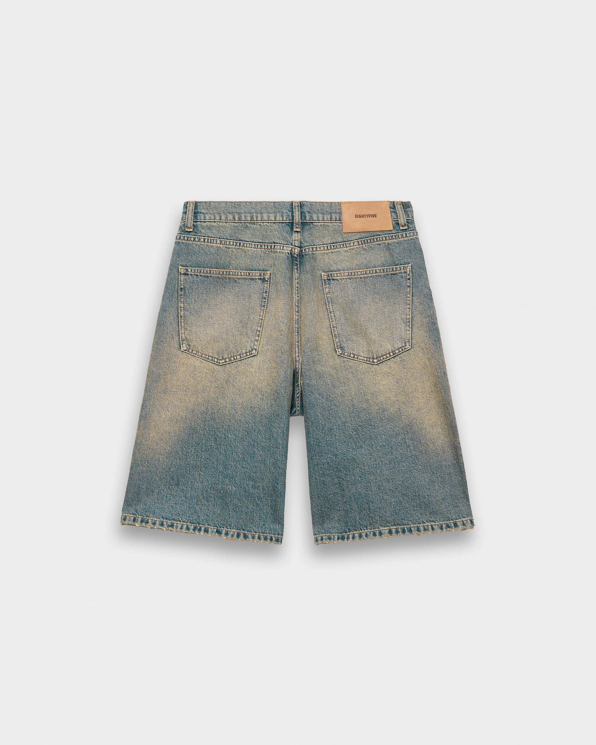 Distressed Baggy Jorts
