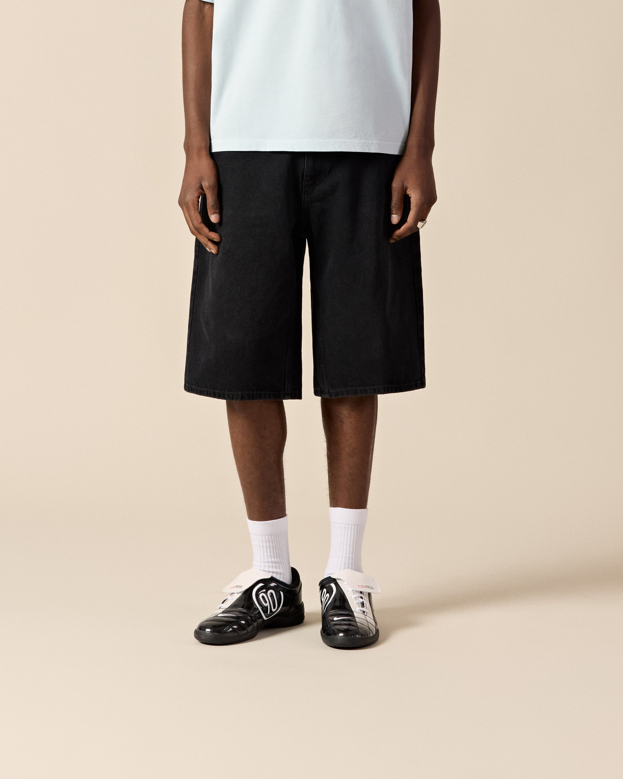 Distressed Baggy Jorts