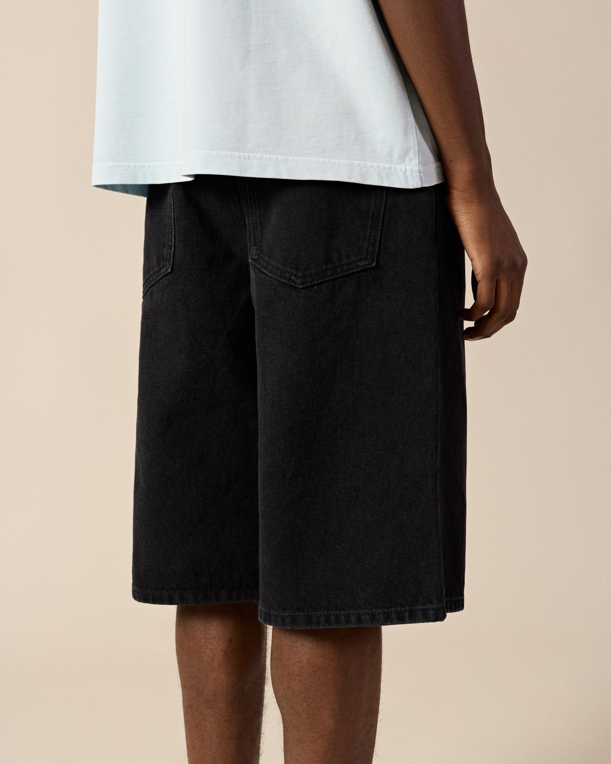 Distressed Baggy Jorts