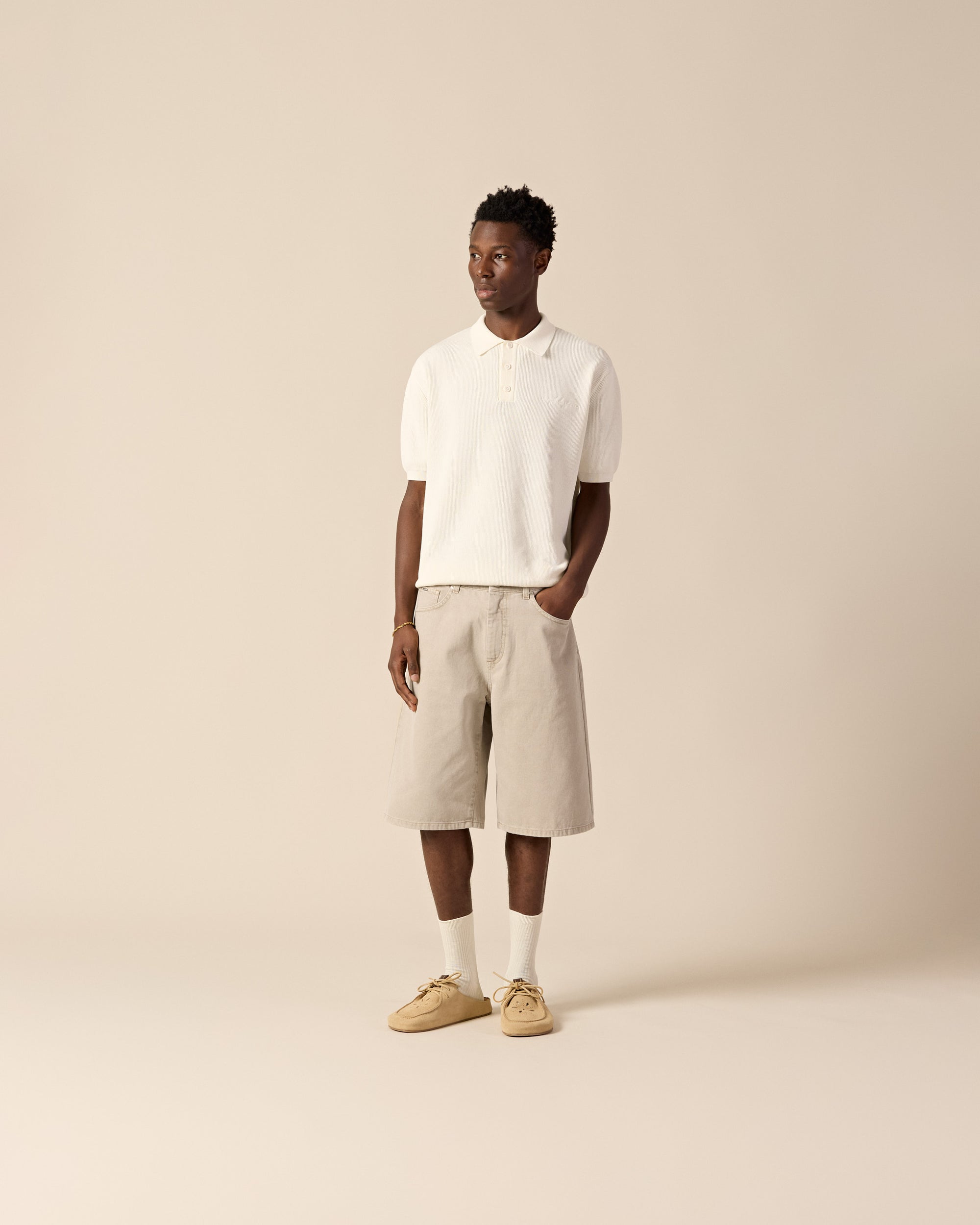Distressed Baggy Jorts