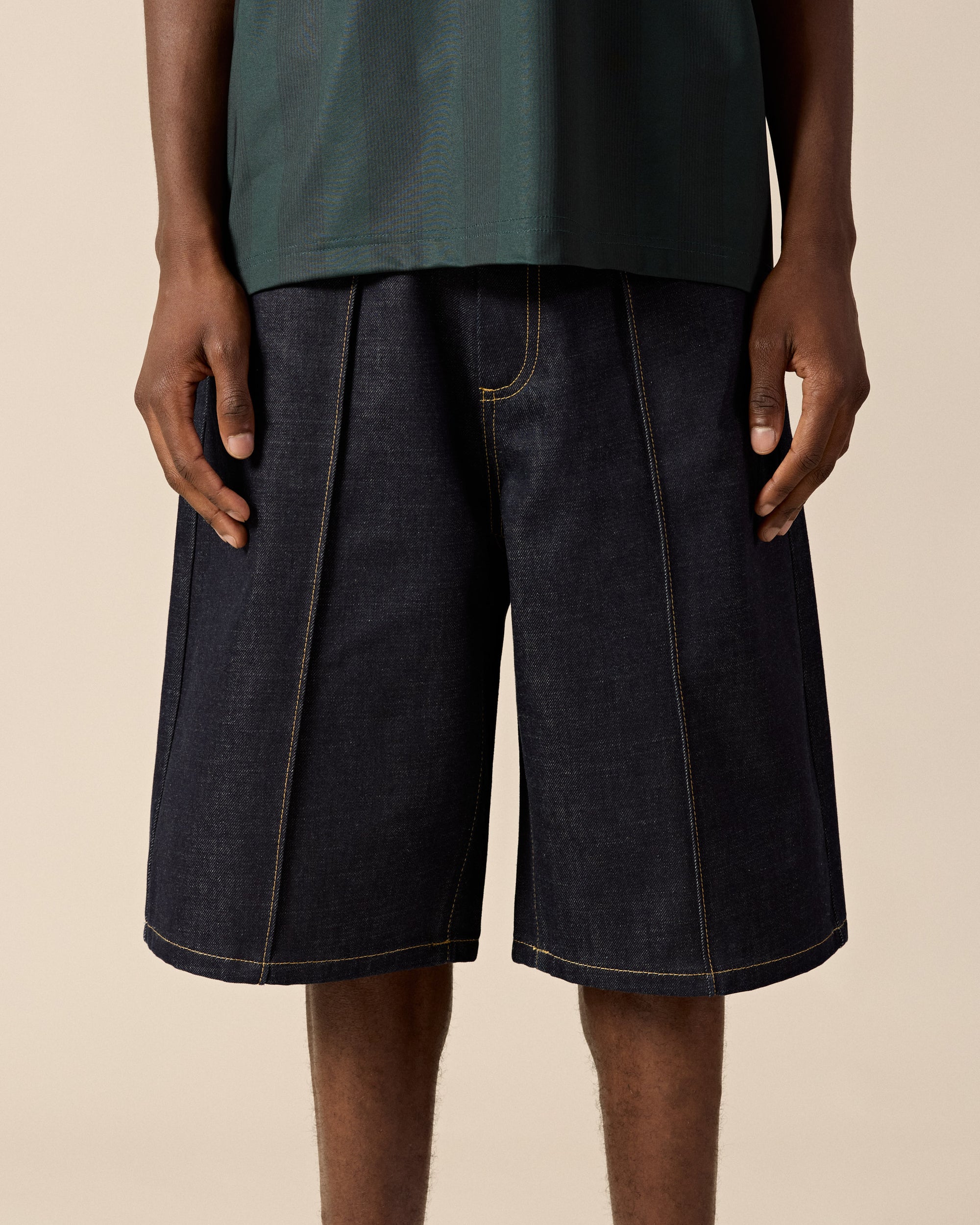 Baggy Jorts with Seam