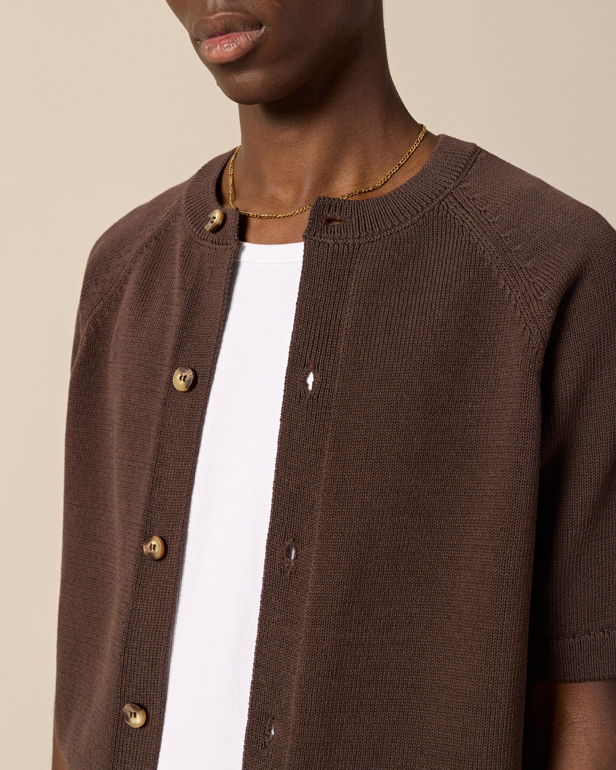 Crewneck Cardigan