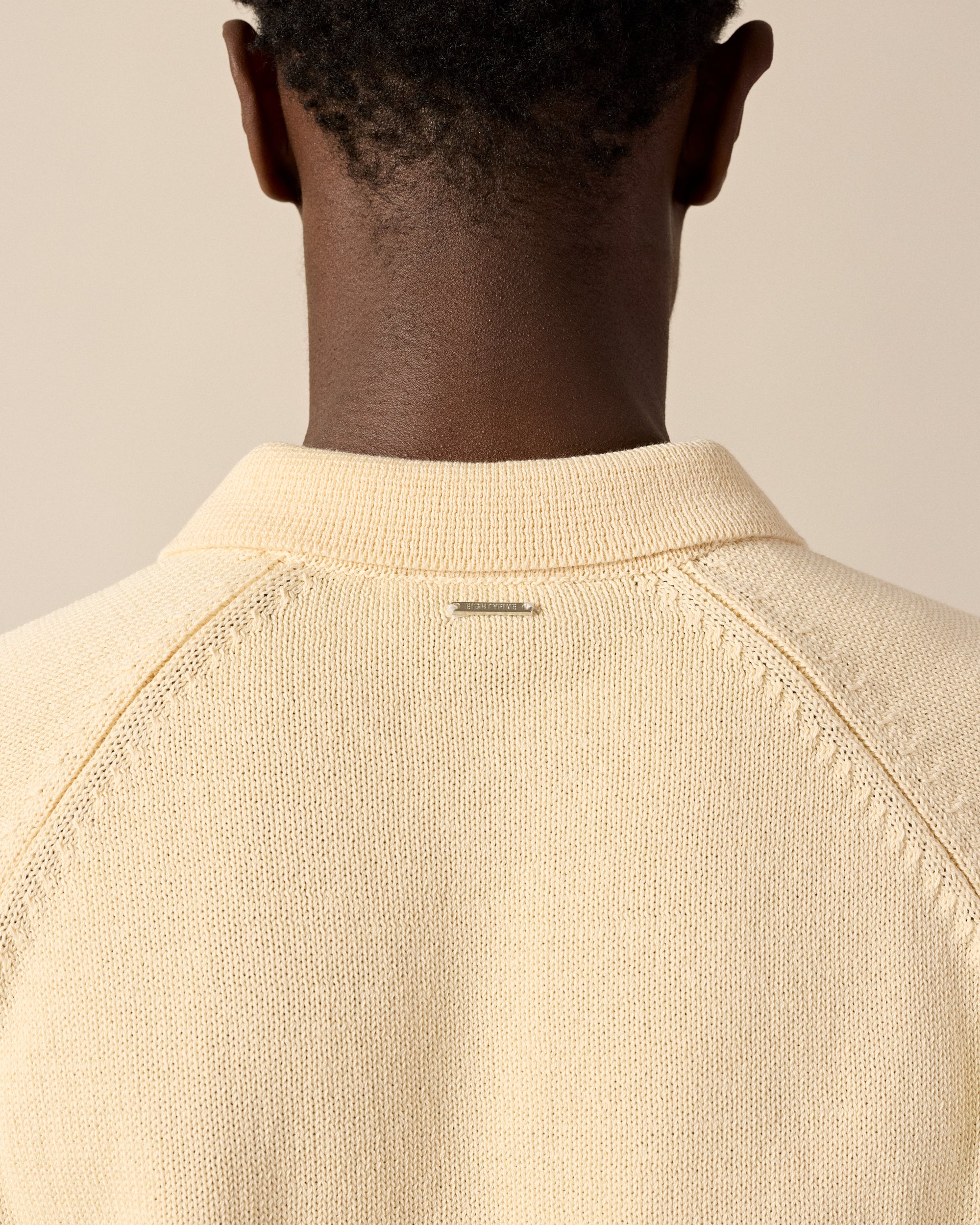 Raglan Knit Poloshirt