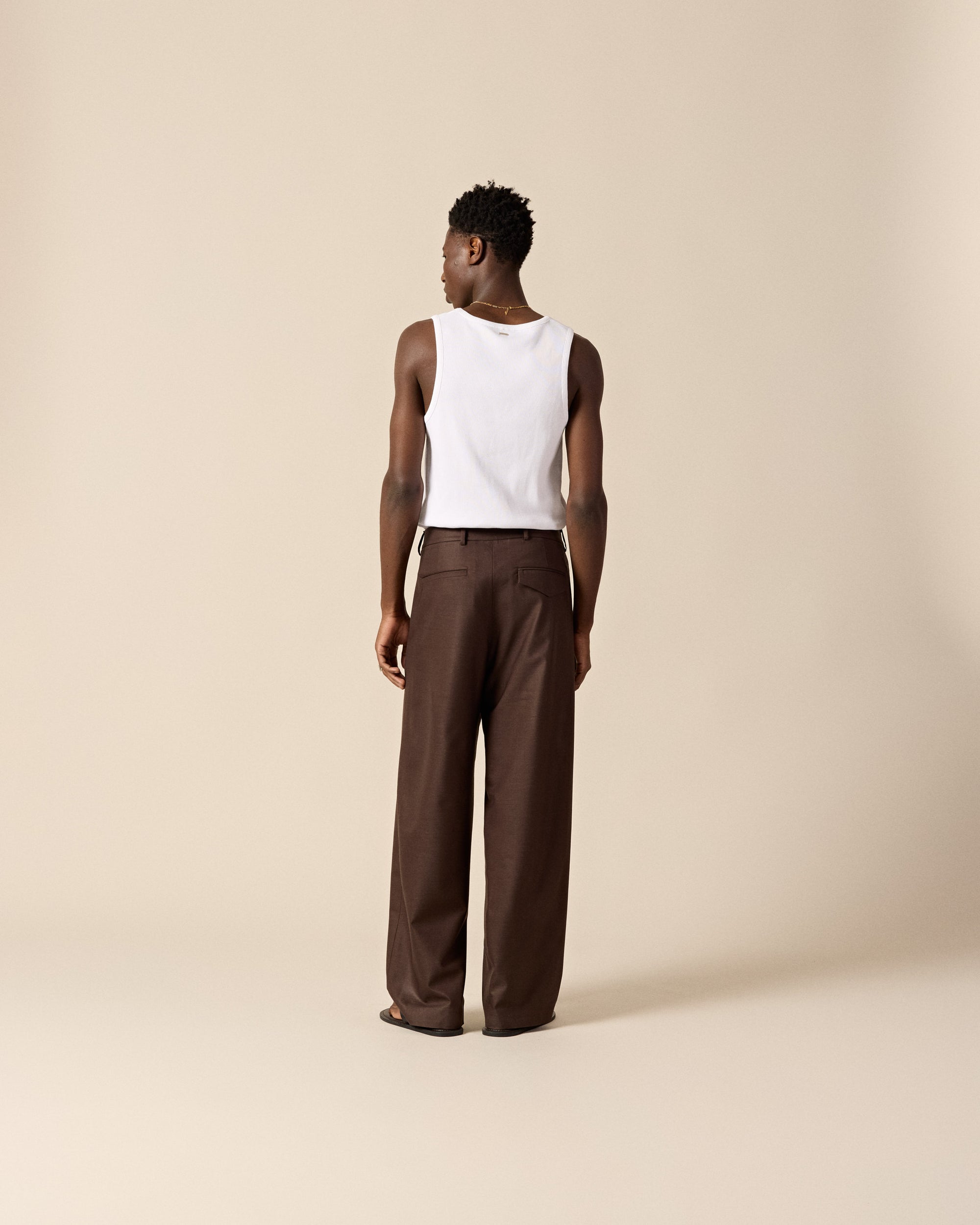 Wool Tailored Pants