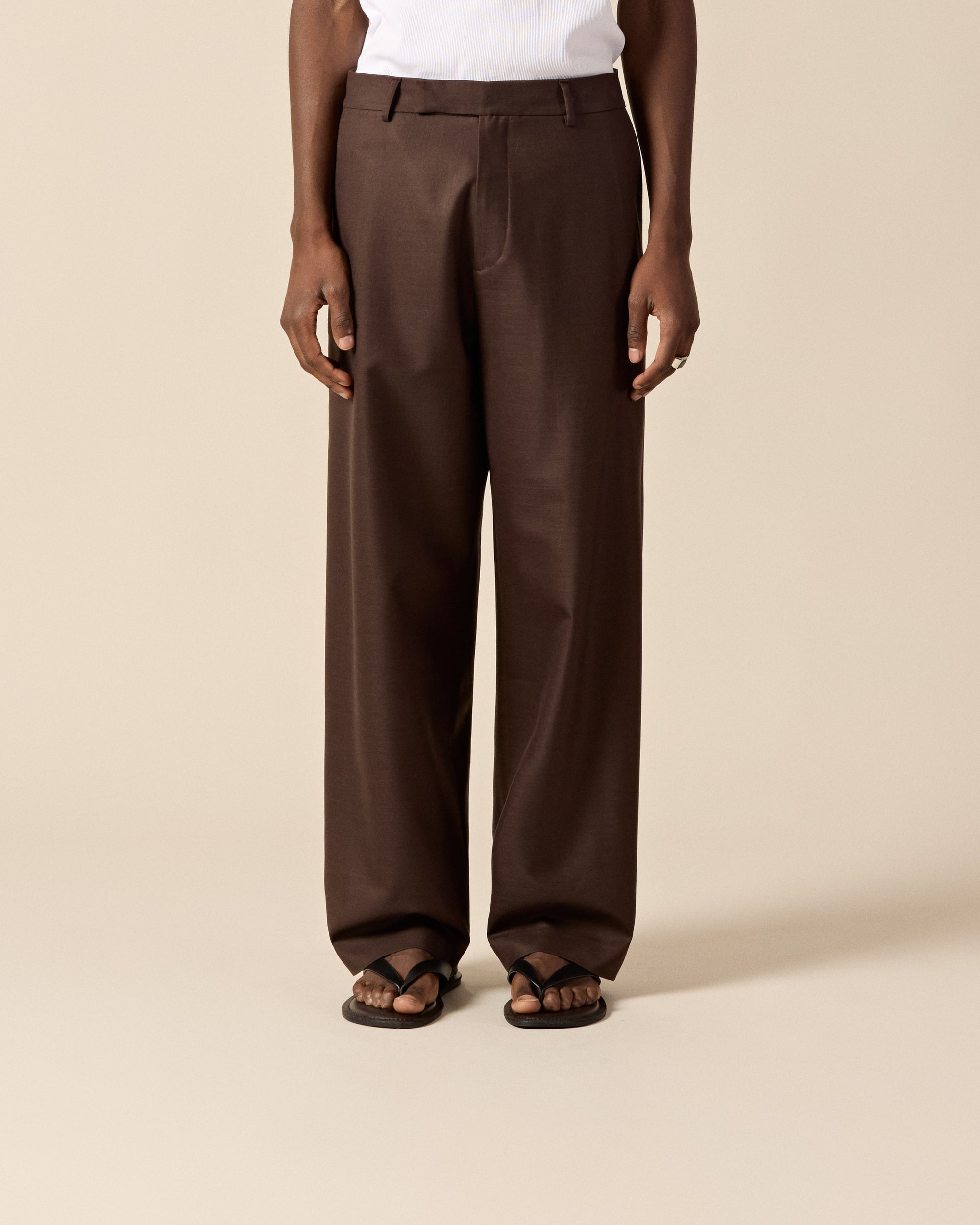 Wool Tailored Pants