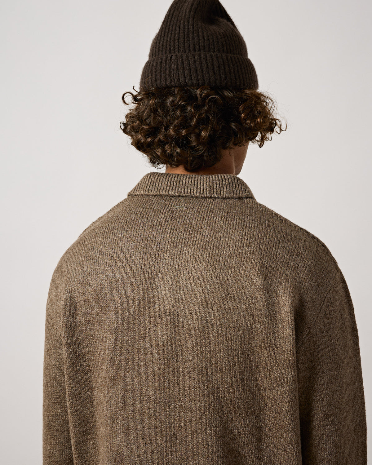 Knit Polo Sweater