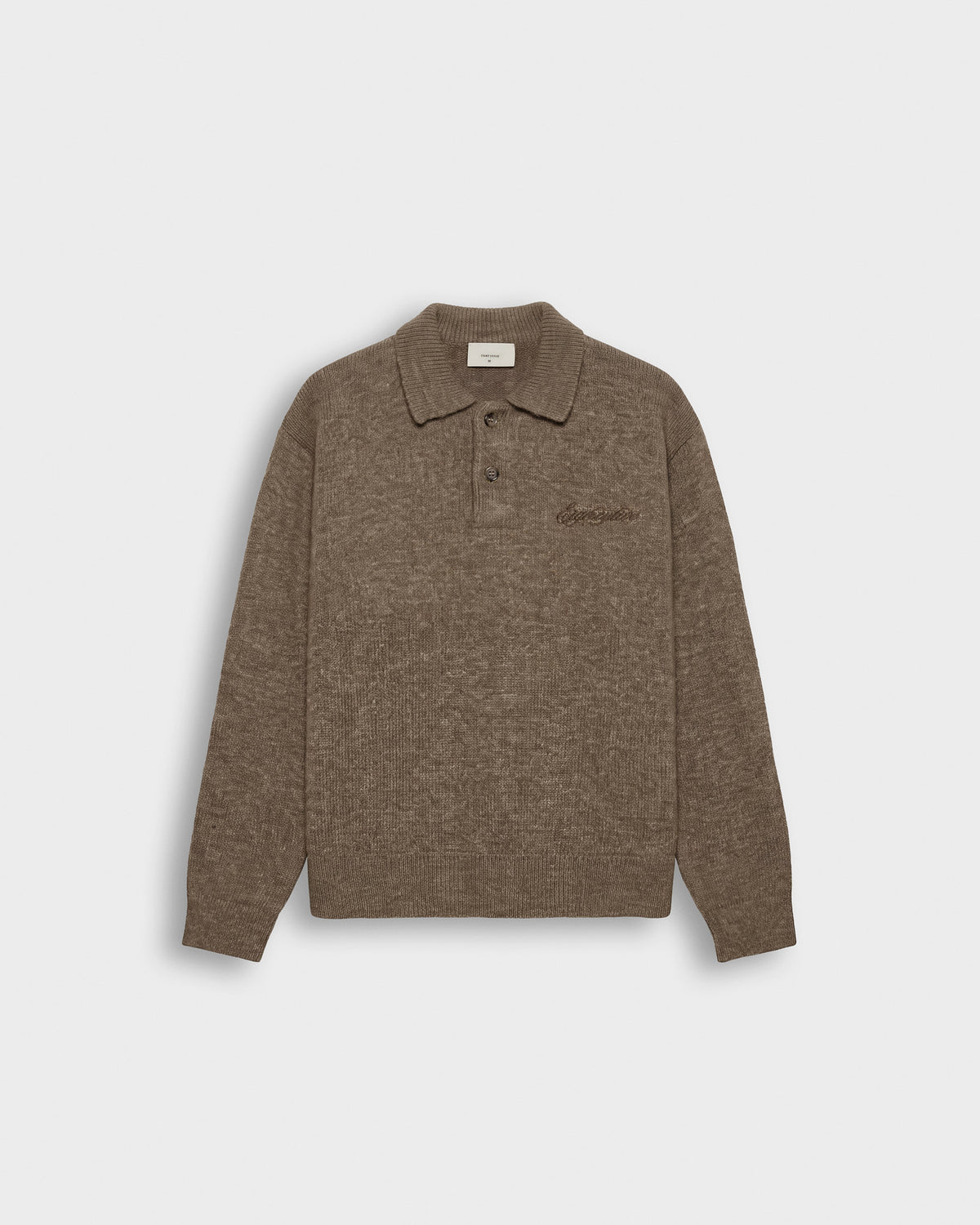 Knit Polo Sweater