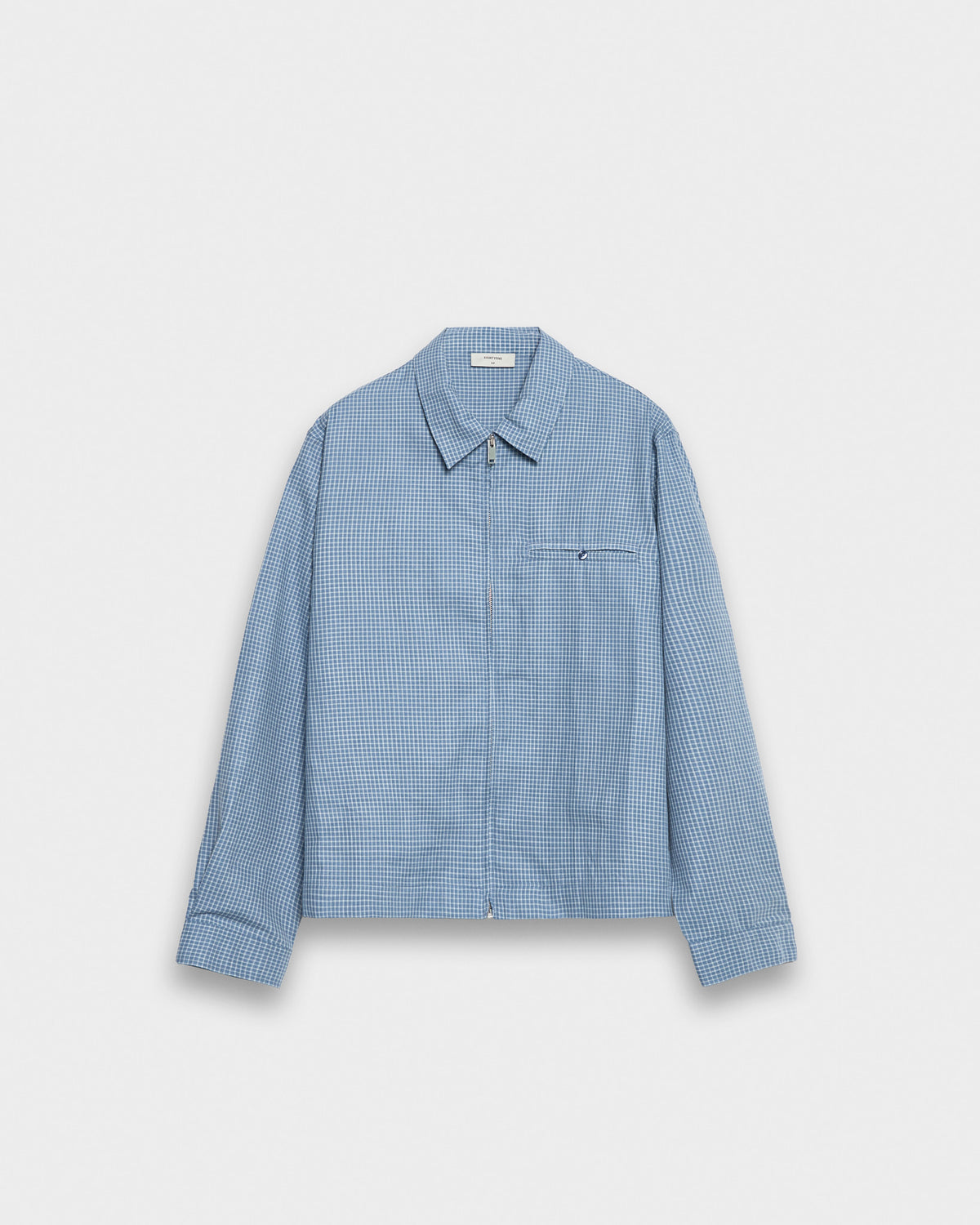 Checked Zipped Shirt
