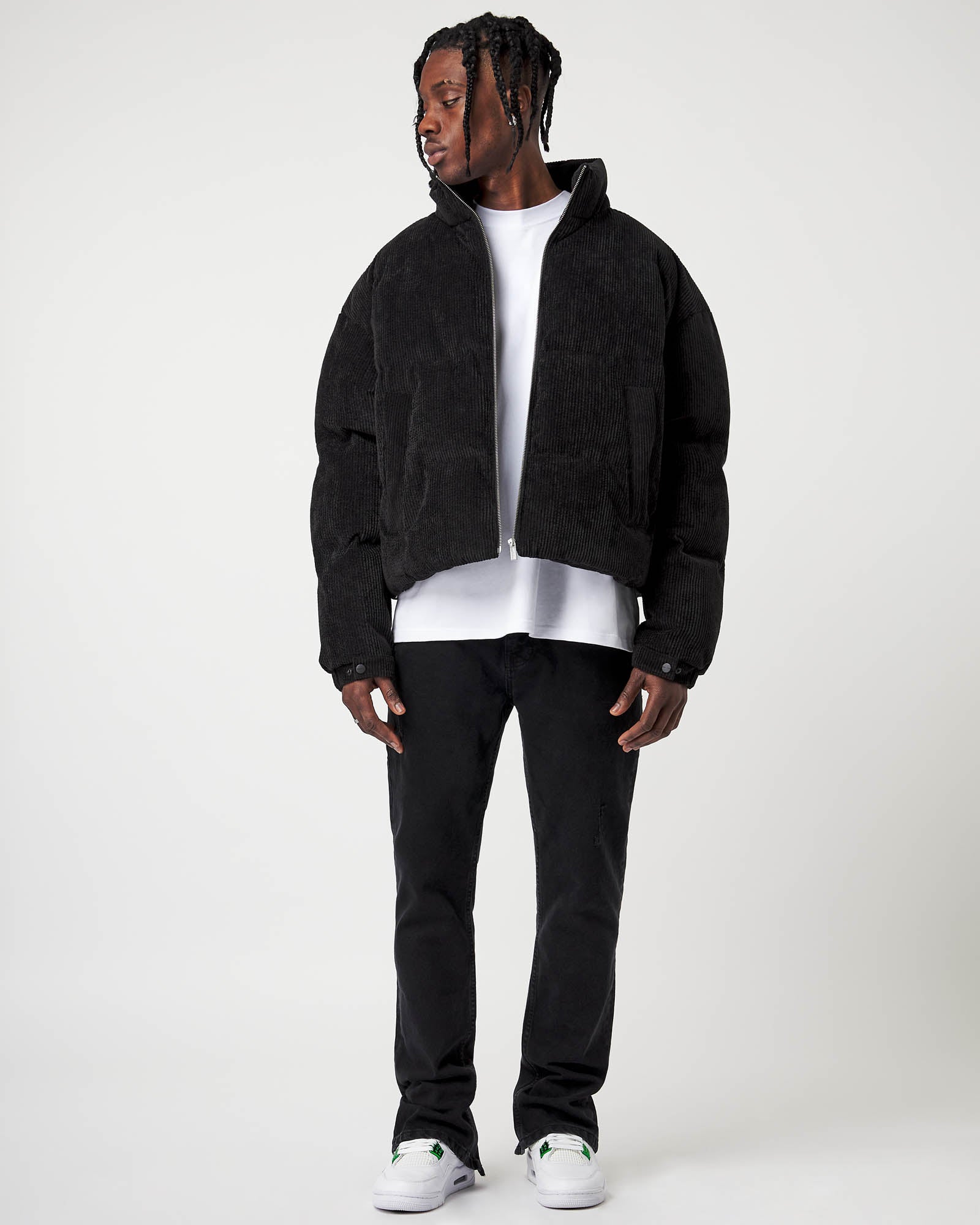 Corduroy Puffer Jacket