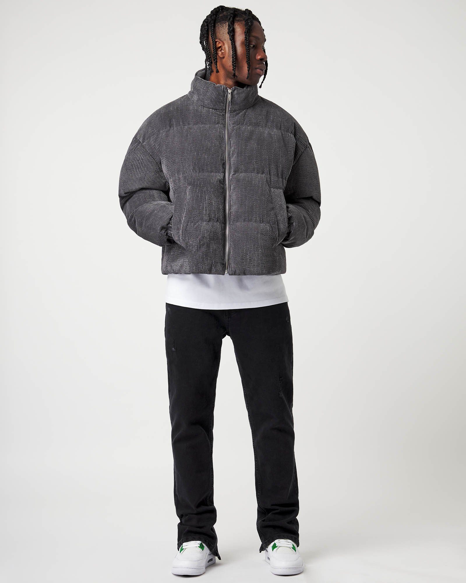 Corduroy Puffer Jacket