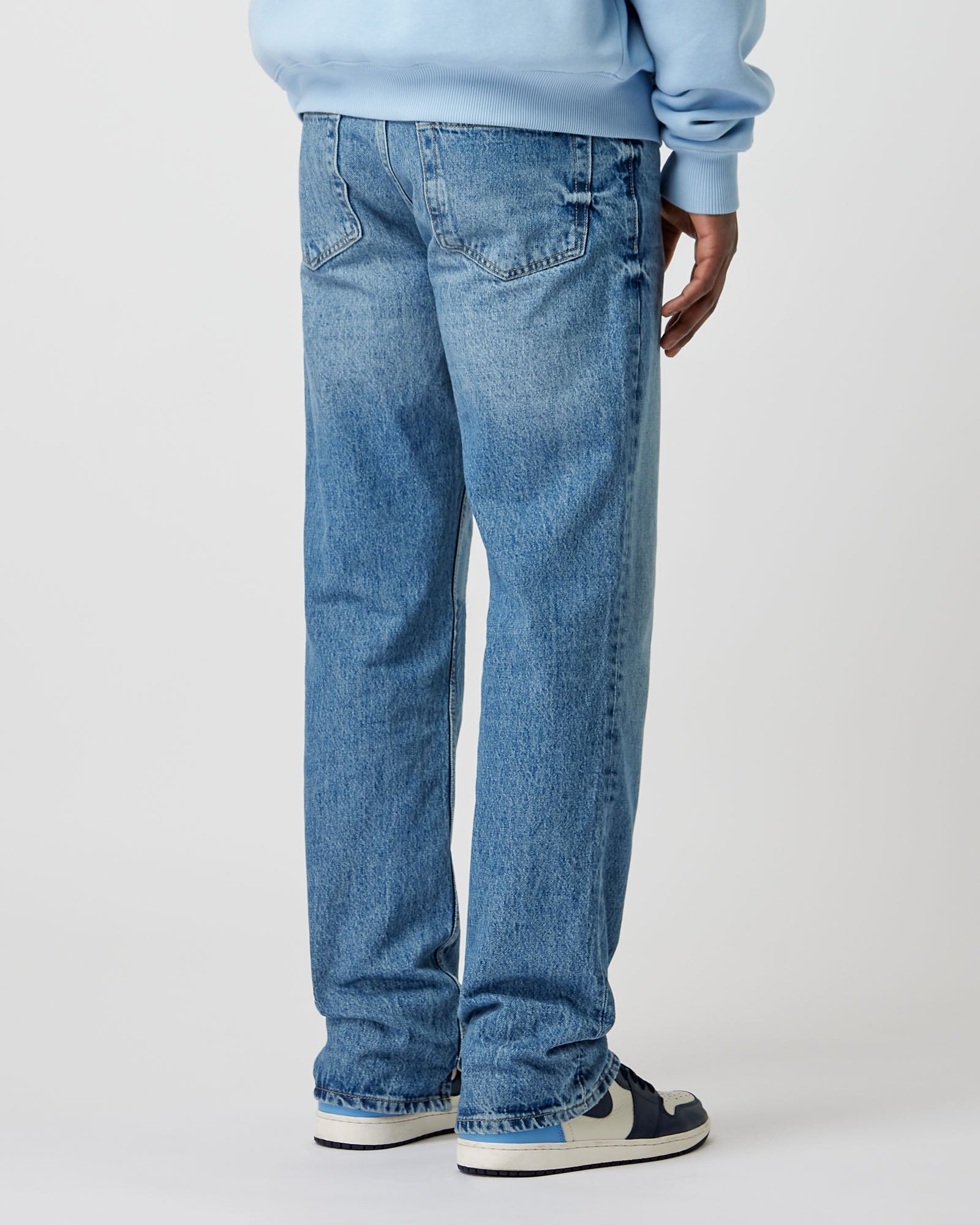 Distressed Split Jeans
