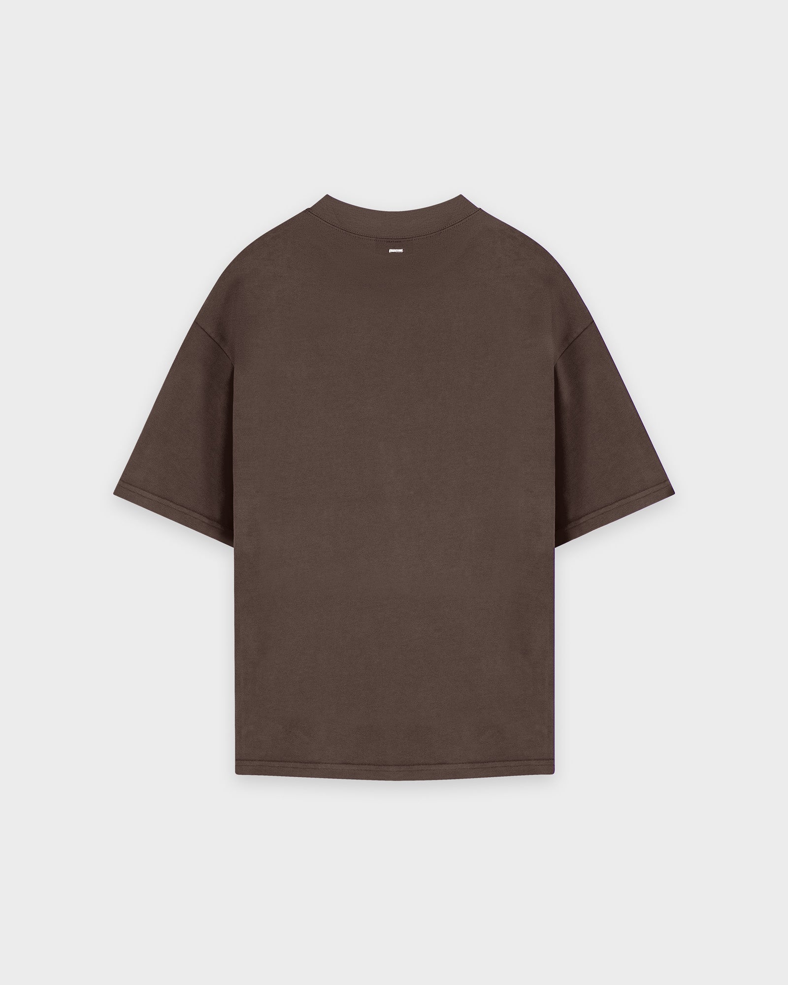 Heavy Chocolate Brown Basic T-Shirt