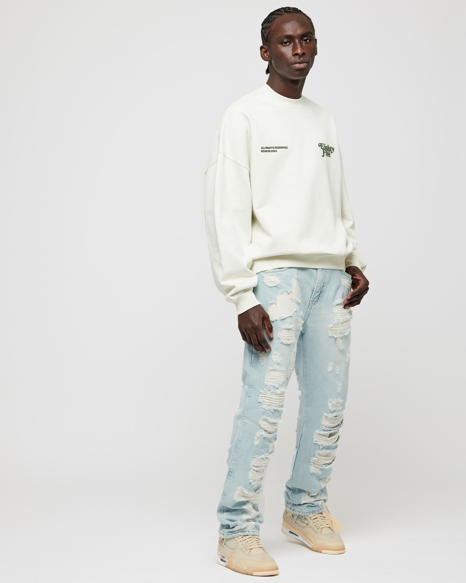 Full Destroyed Jeans