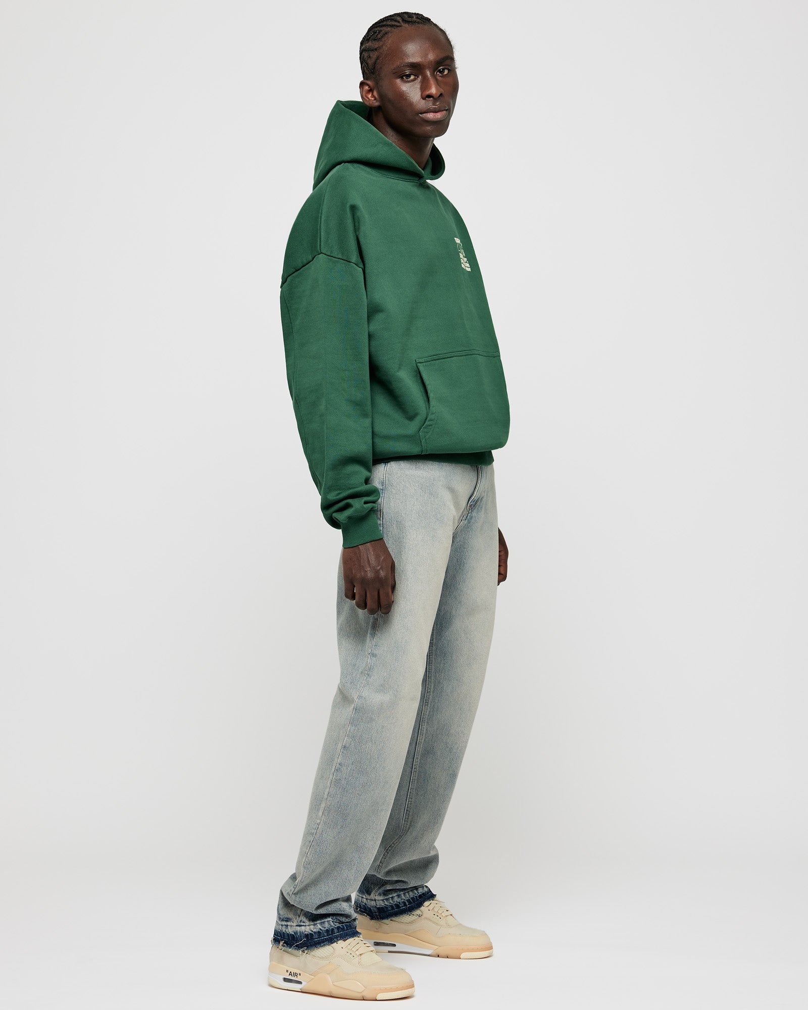 Open Hem Jeans