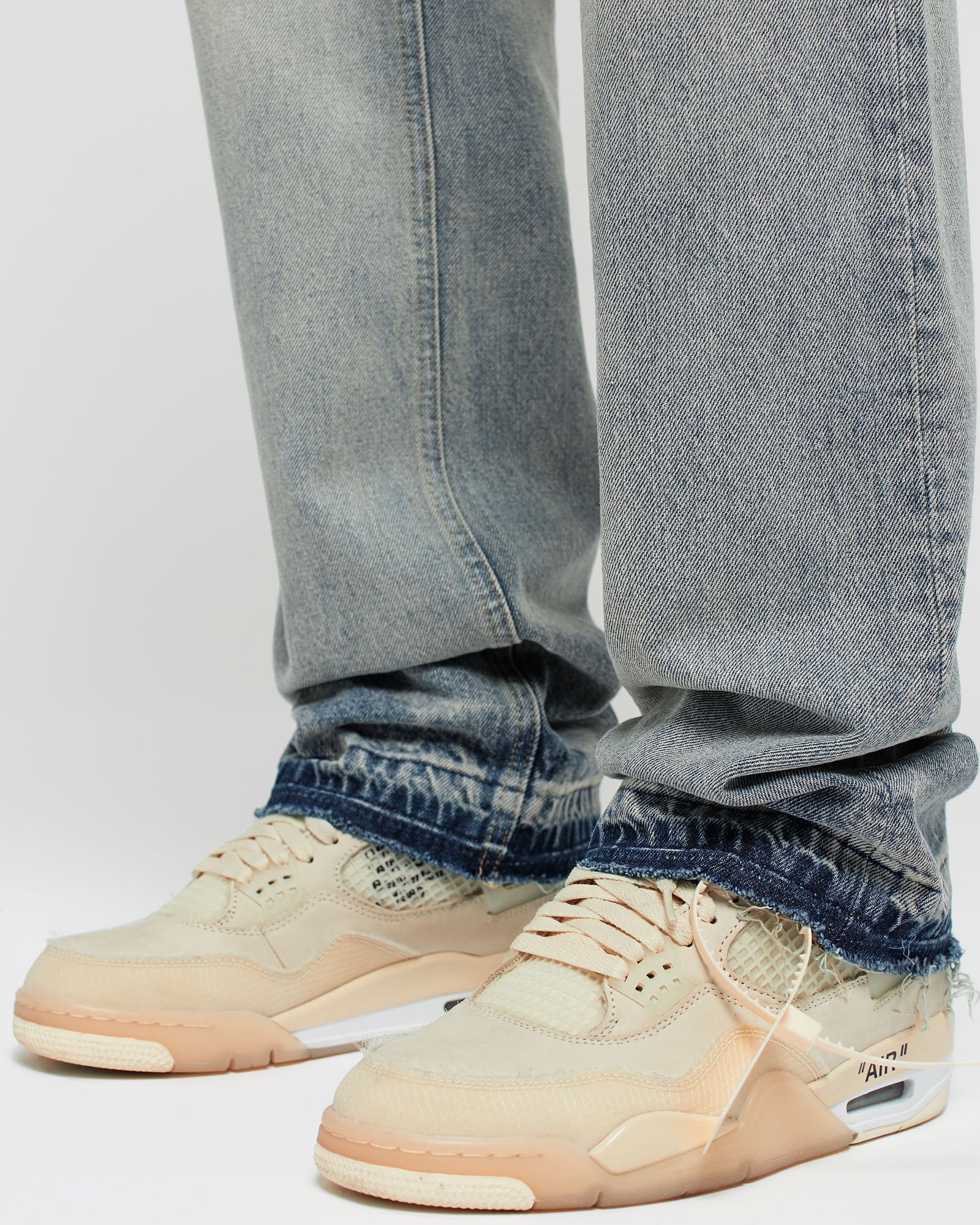 Open Hem Jeans